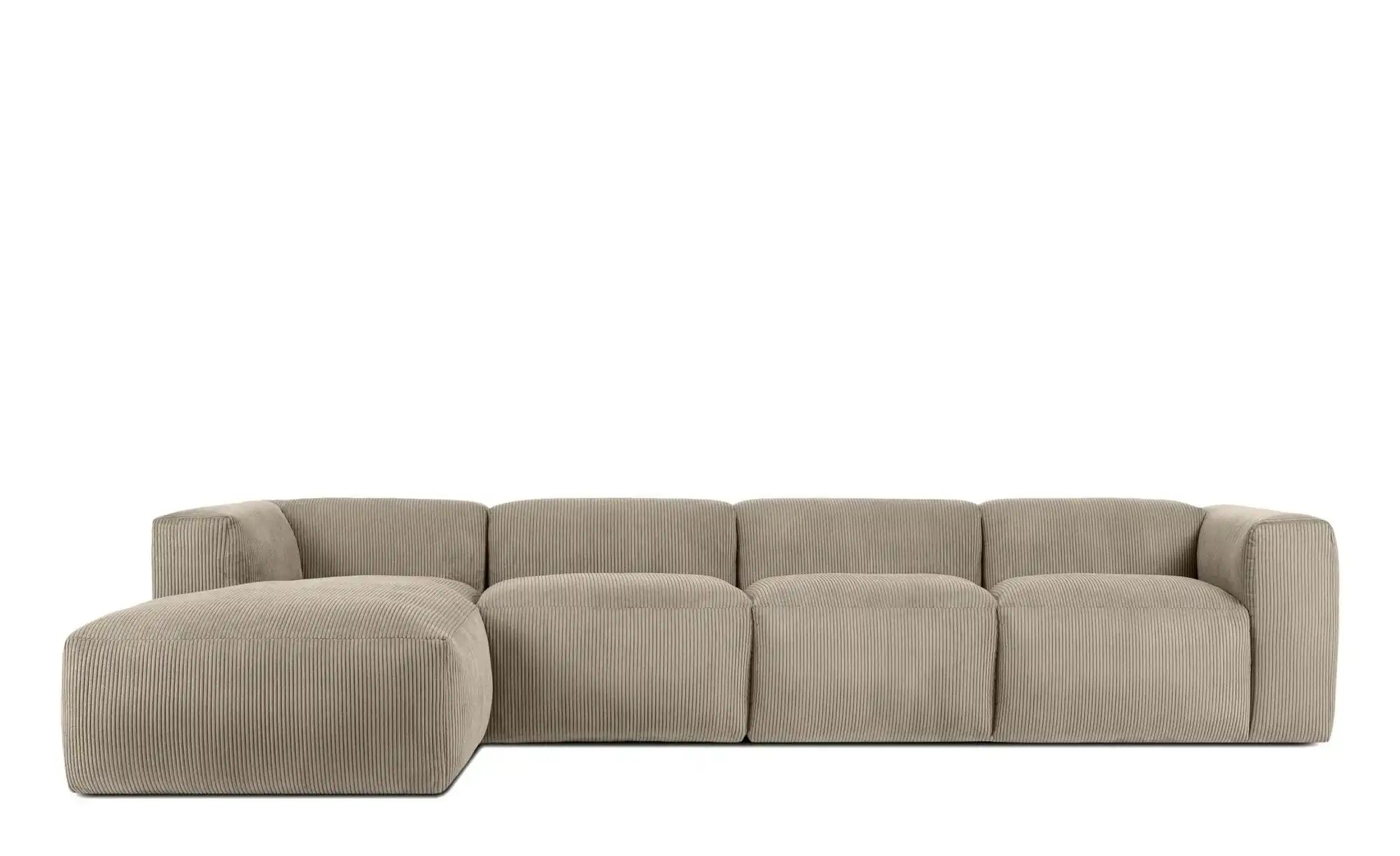 KONSIMO Ecksofa  Buffo ¦ beige ¦ Maße (cm): B: 365 H: 73 Polstermöbel > Sof günstig online kaufen