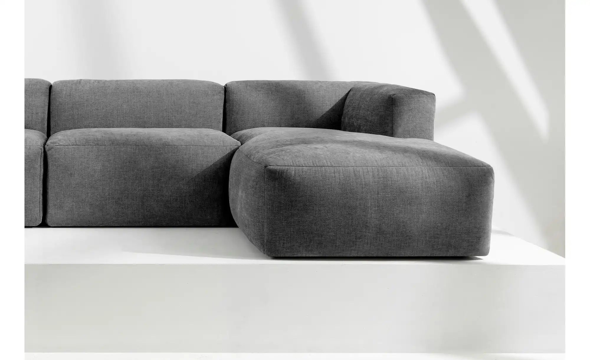 KONSIMO Ecksofa   ¦ grau ¦ Maße (cm): B: 285 H: 73 Polstermöbel > Sofas > E günstig online kaufen