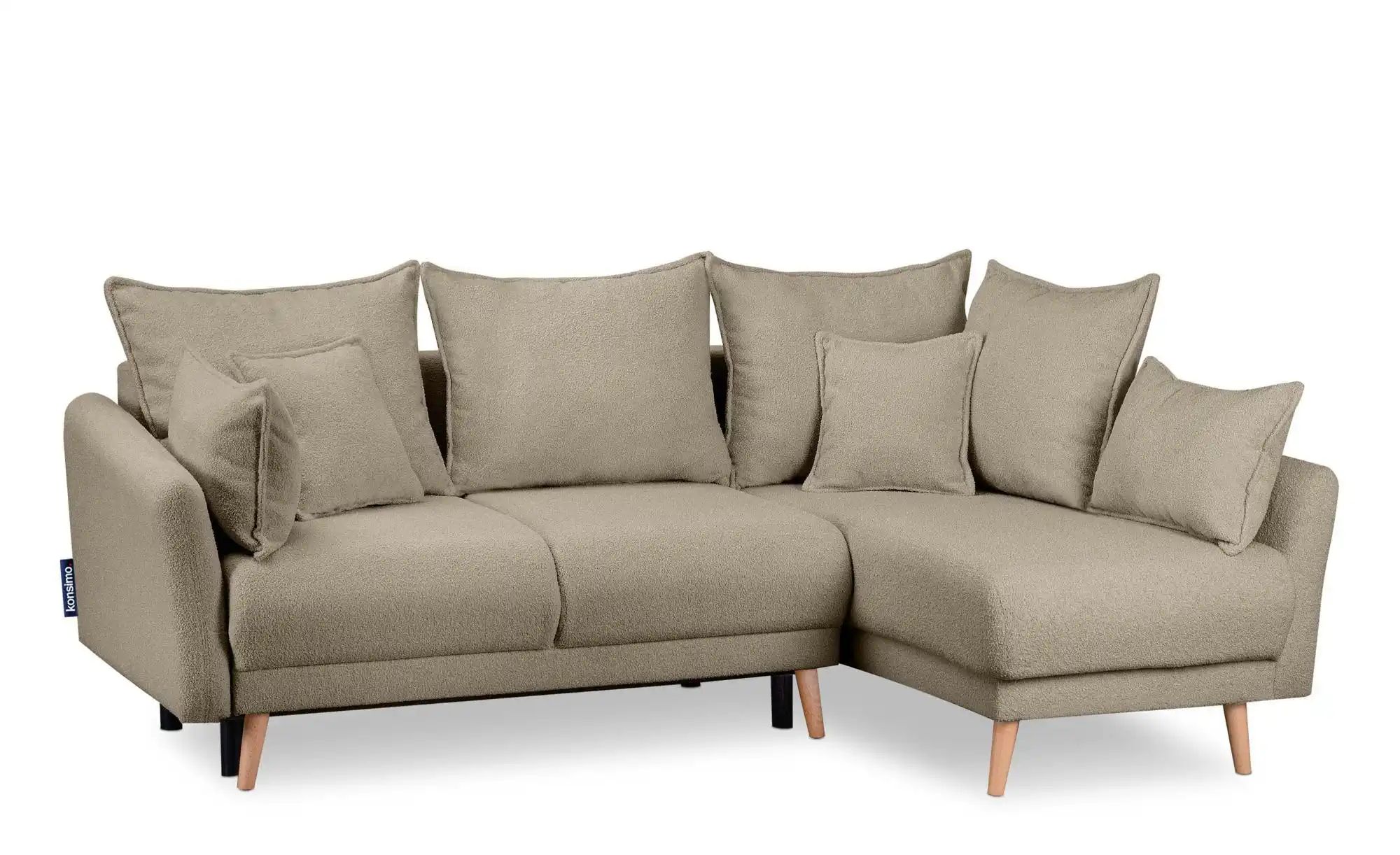 KONSIMO Ecksofa   ¦ braun ¦ Maße (cm): B: 234 H: 100 Polstermöbel > Sofas > günstig online kaufen