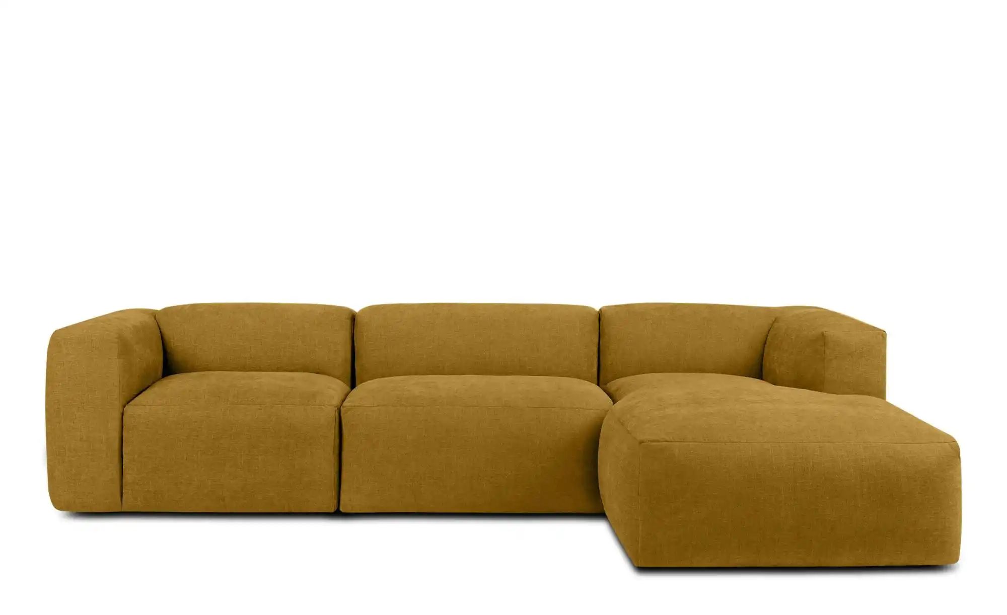 KONSIMO Ecksofa   ¦ gelb ¦ Maße (cm): B: 285 H: 73 Polstermöbel > Sofas > E günstig online kaufen