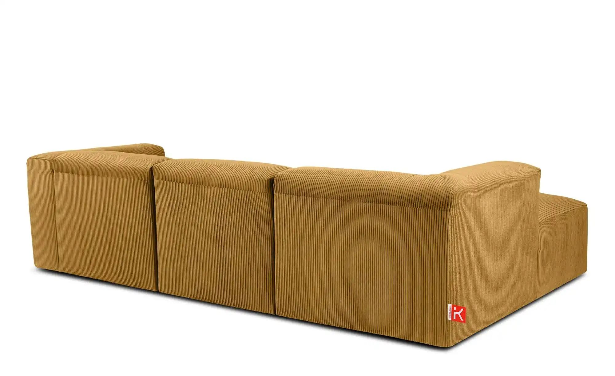 Thumbnail - KONSIMO Ecksofa Buffo ¦ gelb ¦ Maße (cm): B: 285 H: 73 Polstermöbel > Sofas > Ecksofas - Höffner