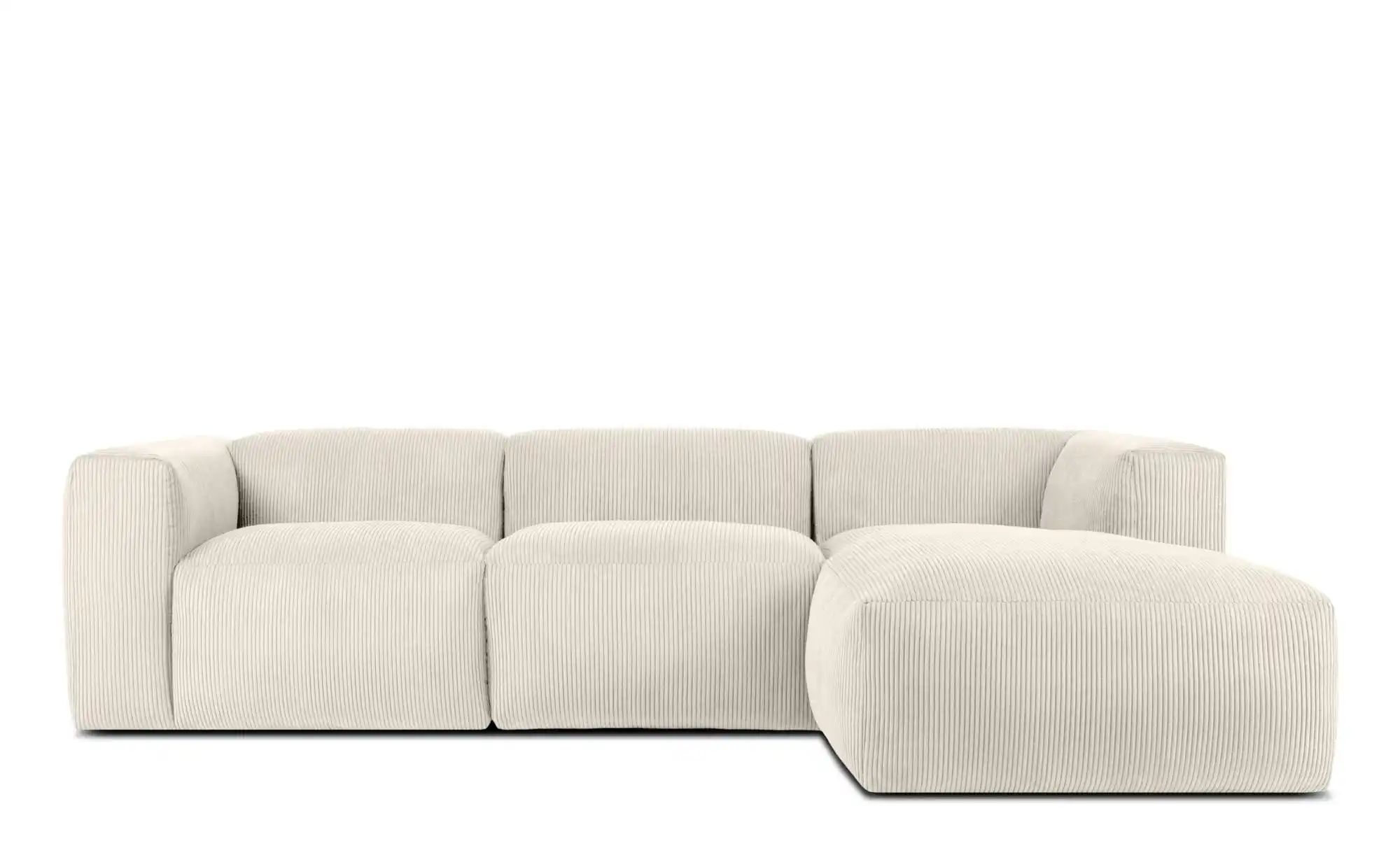 KONSIMO Ecksofa   ¦ creme ¦ Maße (cm): B: 285 H: 73 Polstermöbel > Sofas > günstig online kaufen