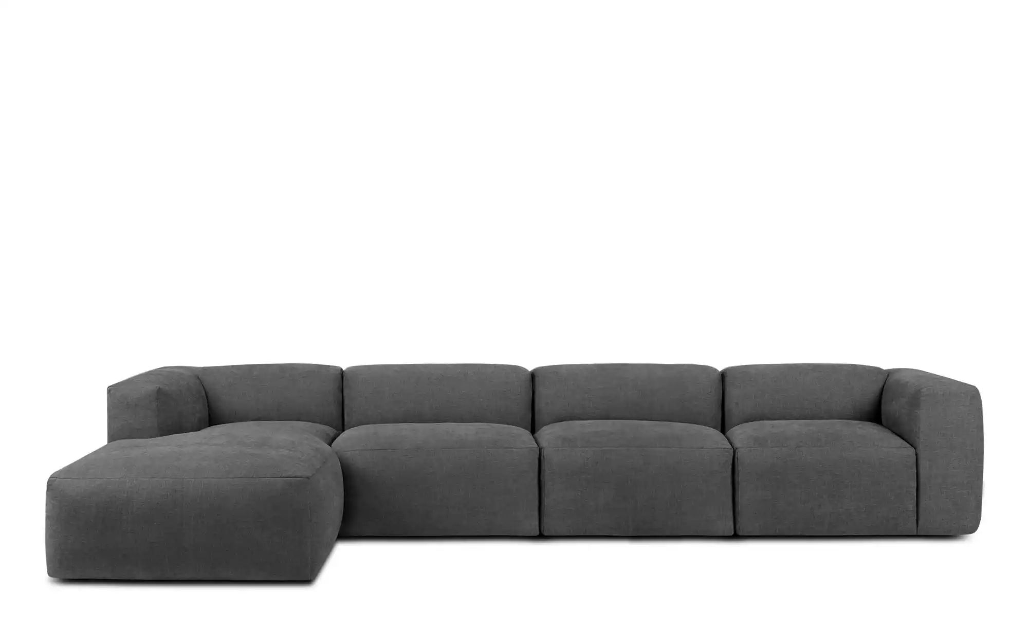 KONSIMO Ecksofa  Buffo ¦ grau ¦ Maße (cm): B: 365 H: 73 Polstermöbel > Sofa günstig online kaufen