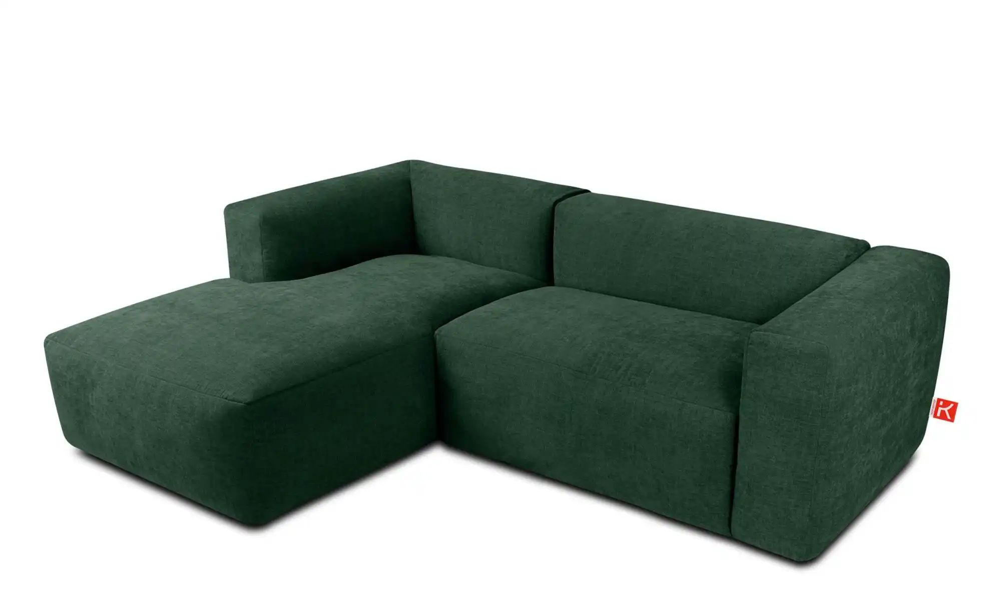 KONSIMO Ecksofa  Buffo ¦ grün ¦ Maße (cm): B: 225 H: 73 Polstermöbel > Sofa günstig online kaufen