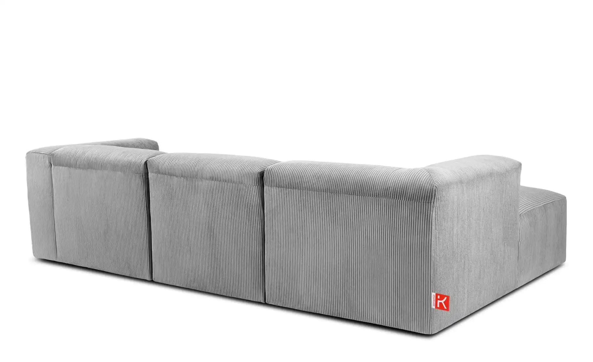 KONSIMO Ecksofa   ¦ grau ¦ Maße (cm): B: 285 H: 73 Polstermöbel > Sofas > E günstig online kaufen