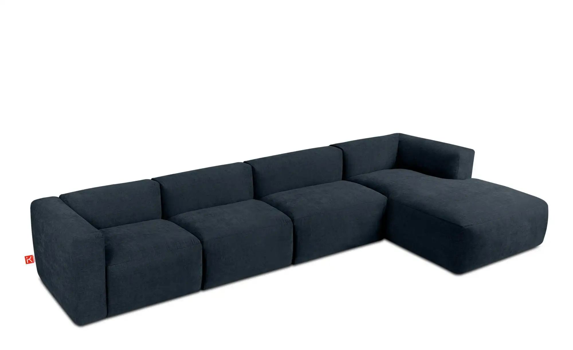 KONSIMO Ecksofa   ¦ blau ¦ Maße (cm): B: 365 H: 73 Polstermöbel > Sofas > E günstig online kaufen