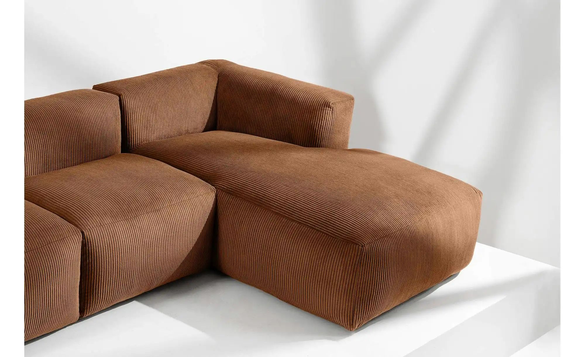 Thumbnail - KONSIMO Ecksofa Buffo ¦ orange ¦ Maße (cm): B: 365 H: 73 Polstermöbel > Sofas > Ecksofas - Höffner