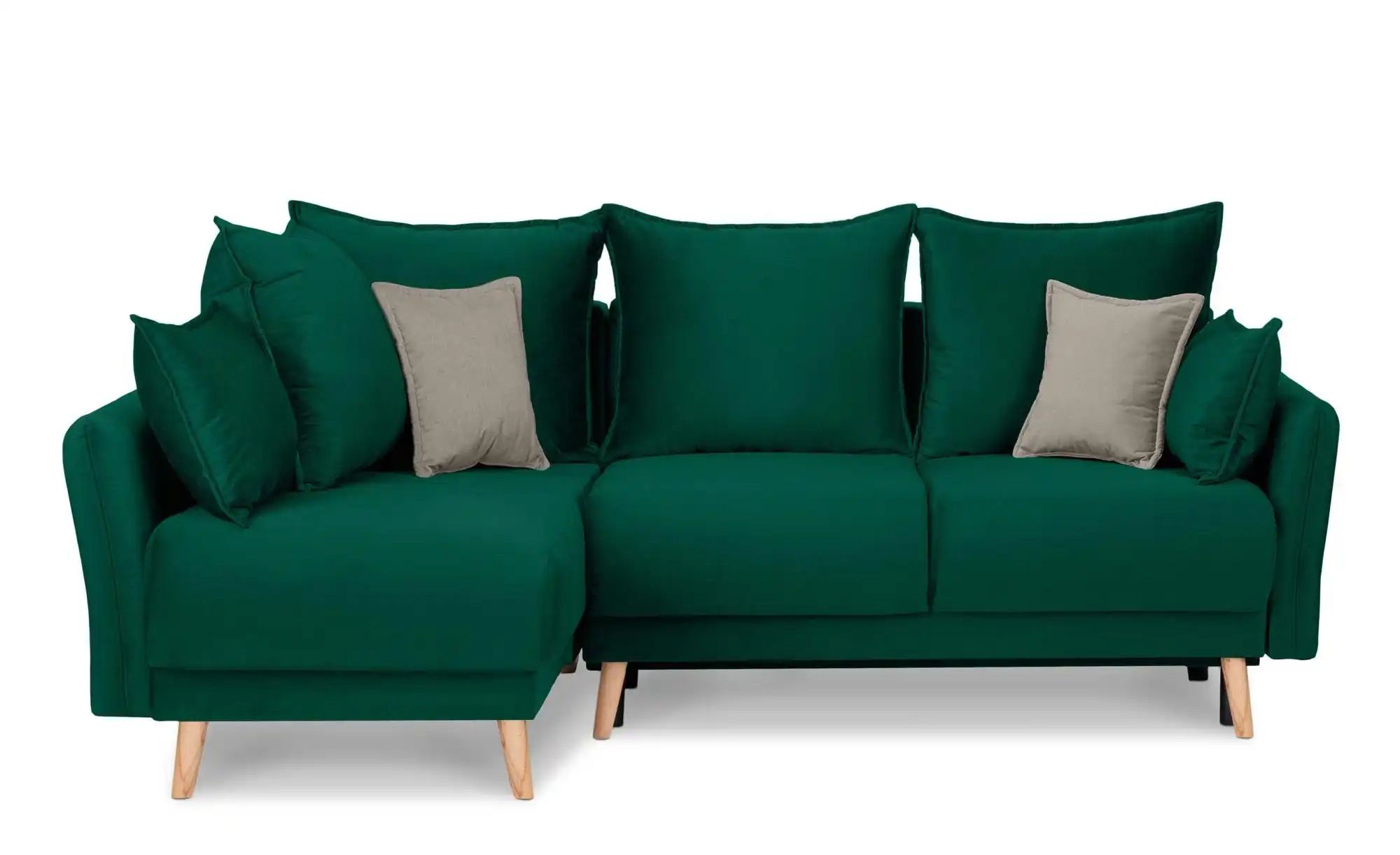 KONSIMO Ecksofa   ¦ grün ¦ Maße (cm): B: 234 H: 100 Polstermöbel > Sofas > günstig online kaufen