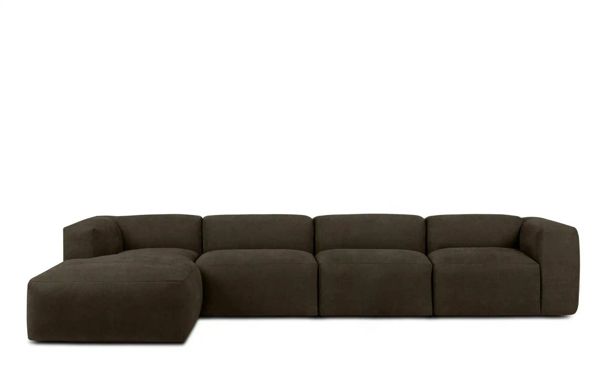 KONSIMO Ecksofa  Buffo ¦ braun ¦ Maße (cm): B: 365 H: 73 Polstermöbel > Sof günstig online kaufen