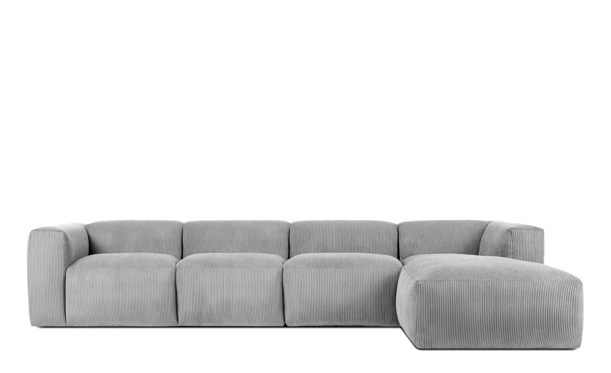 KONSIMO Ecksofa  Buffo ¦ grau ¦ Maße (cm): B: 365 H: 73 Polstermöbel > Sofa günstig online kaufen