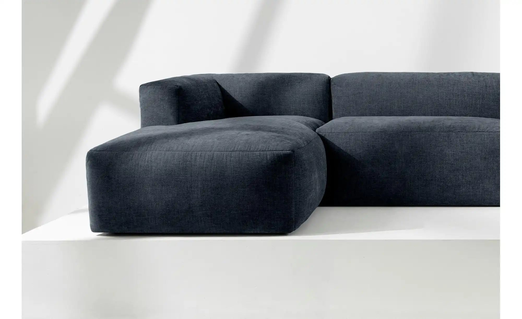 KONSIMO Ecksofa  Buffo ¦ blau ¦ Maße (cm): B: 225 H: 73 Polstermöbel > Sofa günstig online kaufen
