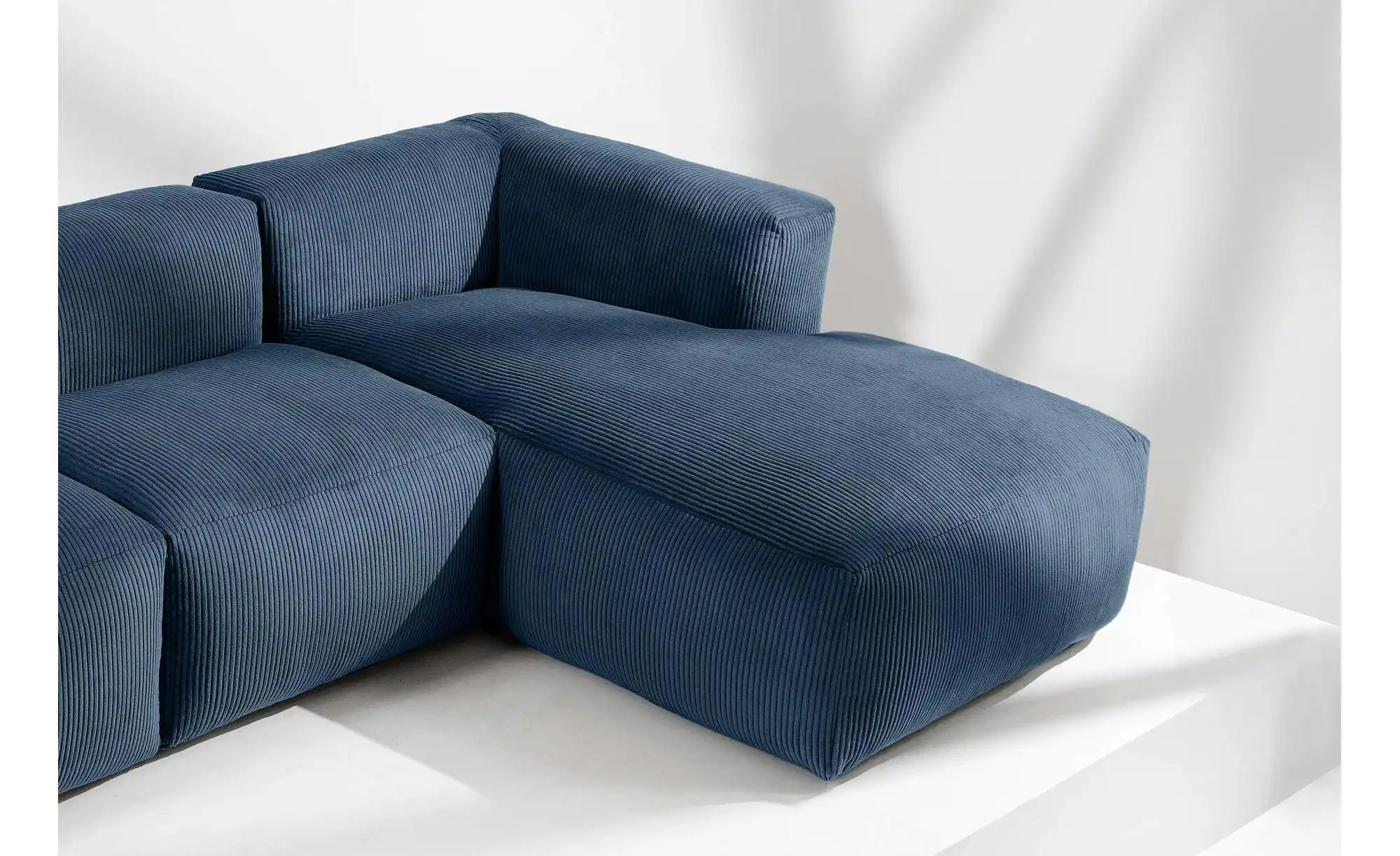 KONSIMO Ecksofa   ¦ blau ¦ Maße (cm): B: 285 H: 73 Polstermöbel > Sofas > E günstig online kaufen