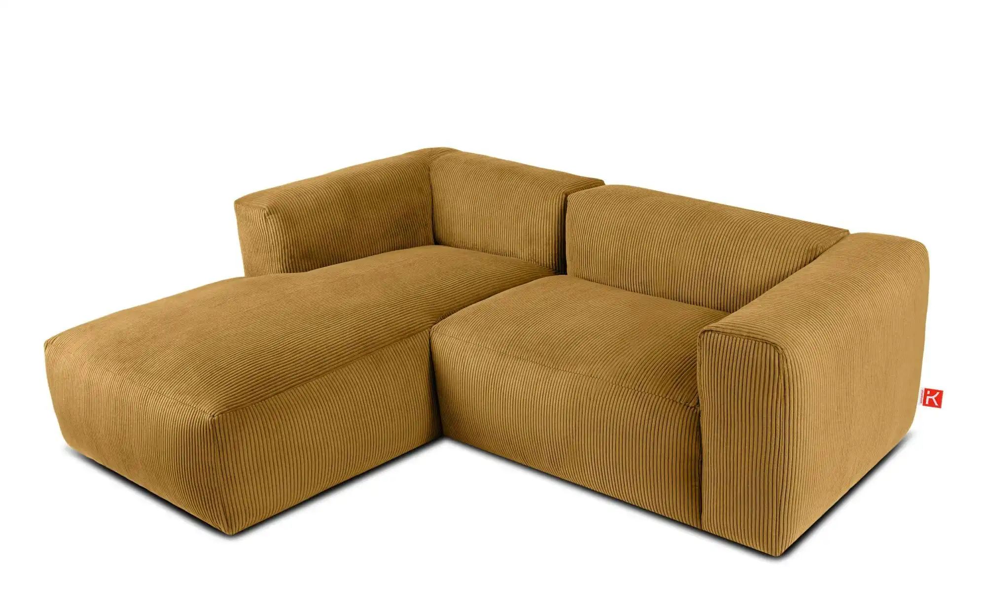 KONSIMO Ecksofa   ¦ gelb ¦ Maße (cm): B: 225 H: 73 Polstermöbel > Sofas > E günstig online kaufen