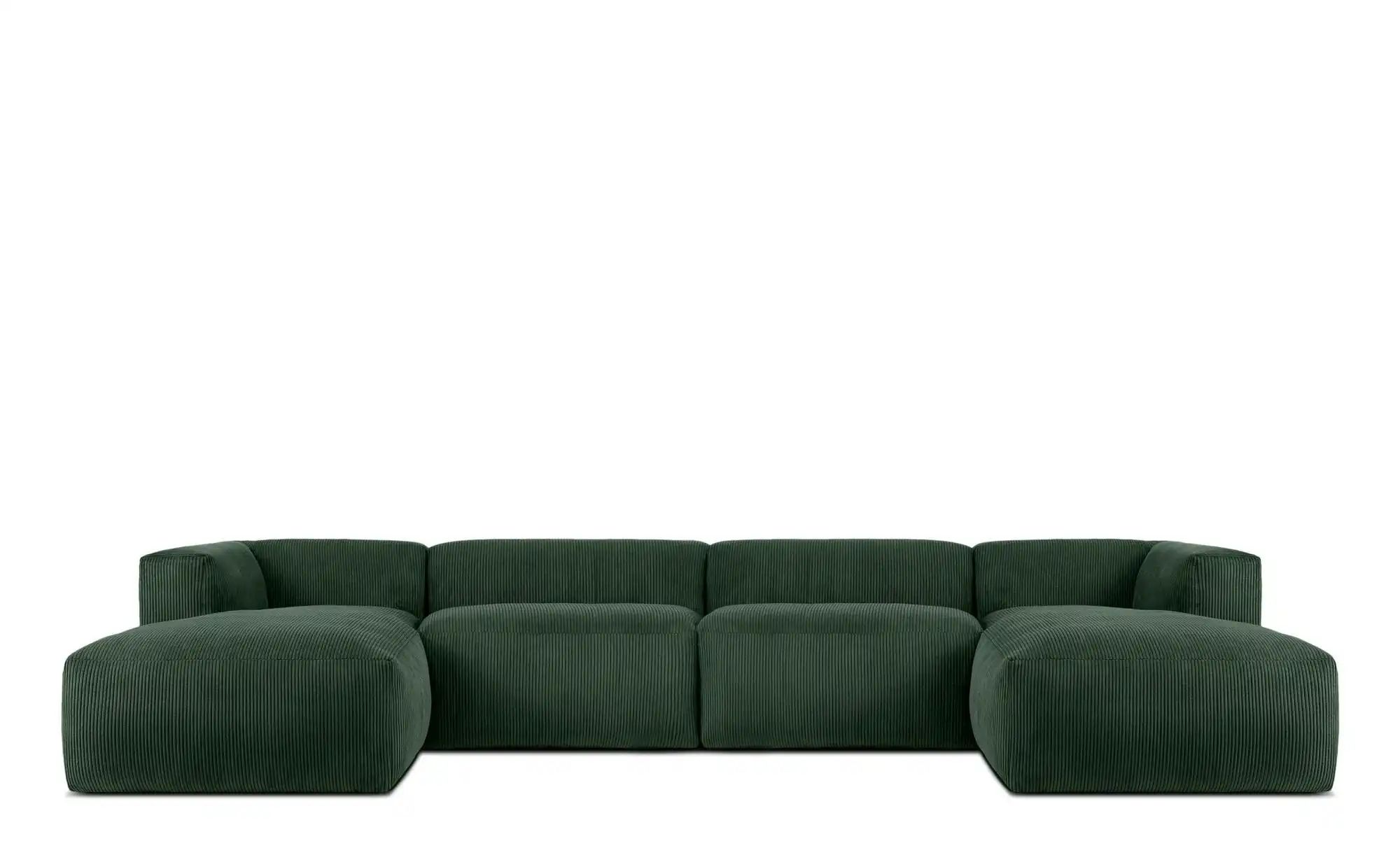 KONSIMO Wohnlandschaft   ¦ grün ¦ Maße (cm): B: 400 H: 73 Polstermöbel > So günstig online kaufen