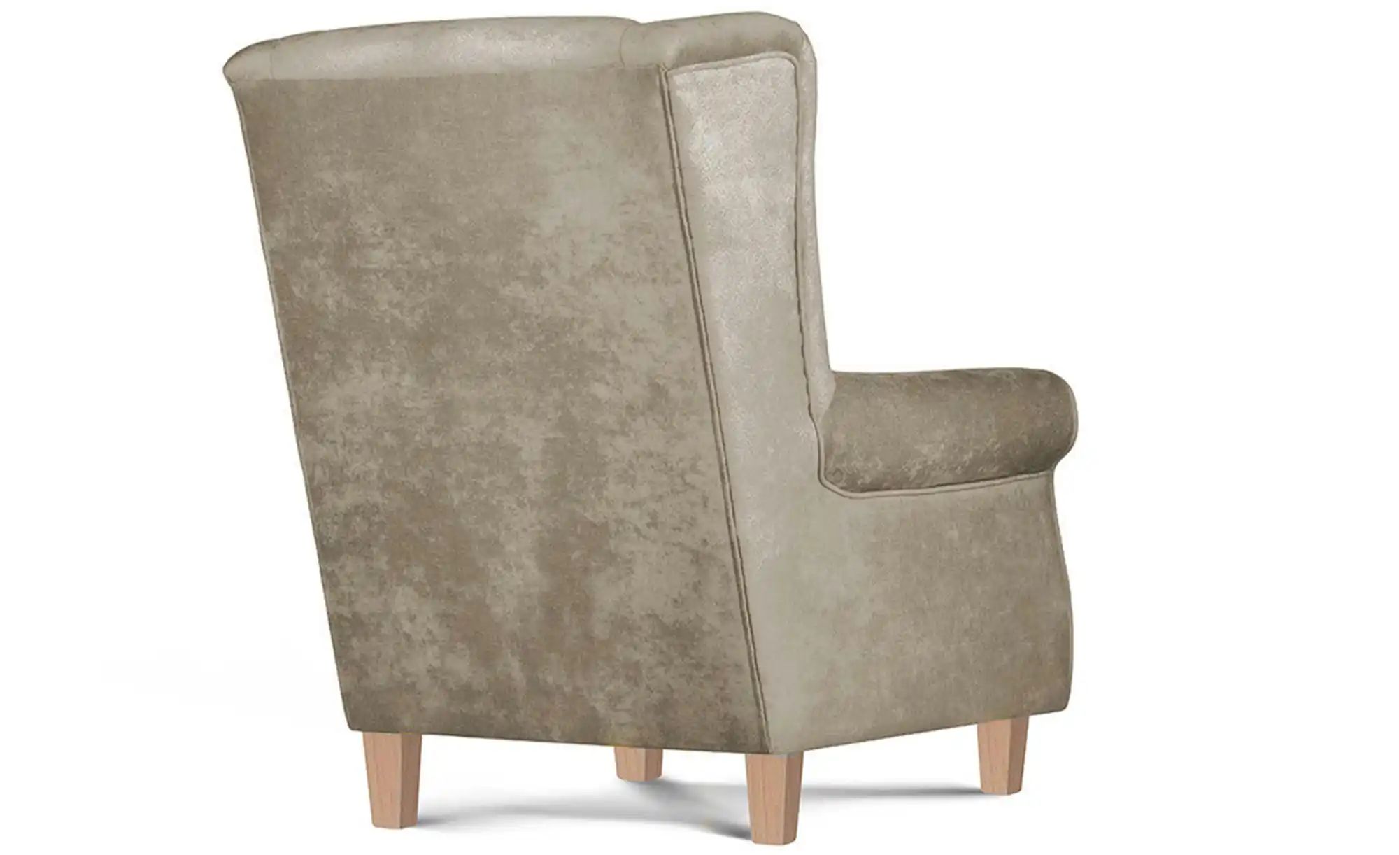 KONSIMO Ohrensessel  Miles ¦ beige ¦ Maße (cm): B: 82 H: 105 Polstermöbel > günstig online kaufen