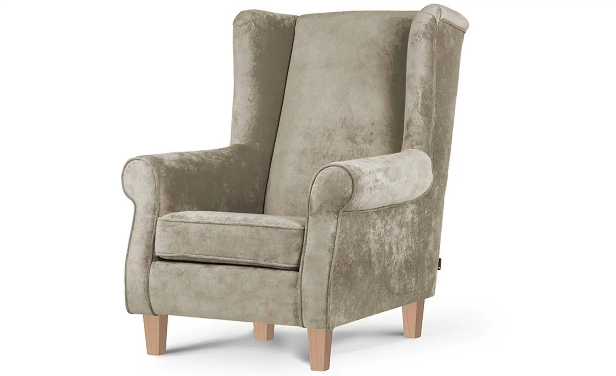 KONSIMO Ohrensessel  Miles ¦ beige ¦ Maße (cm): B: 82 H: 105 Polstermöbel > günstig online kaufen