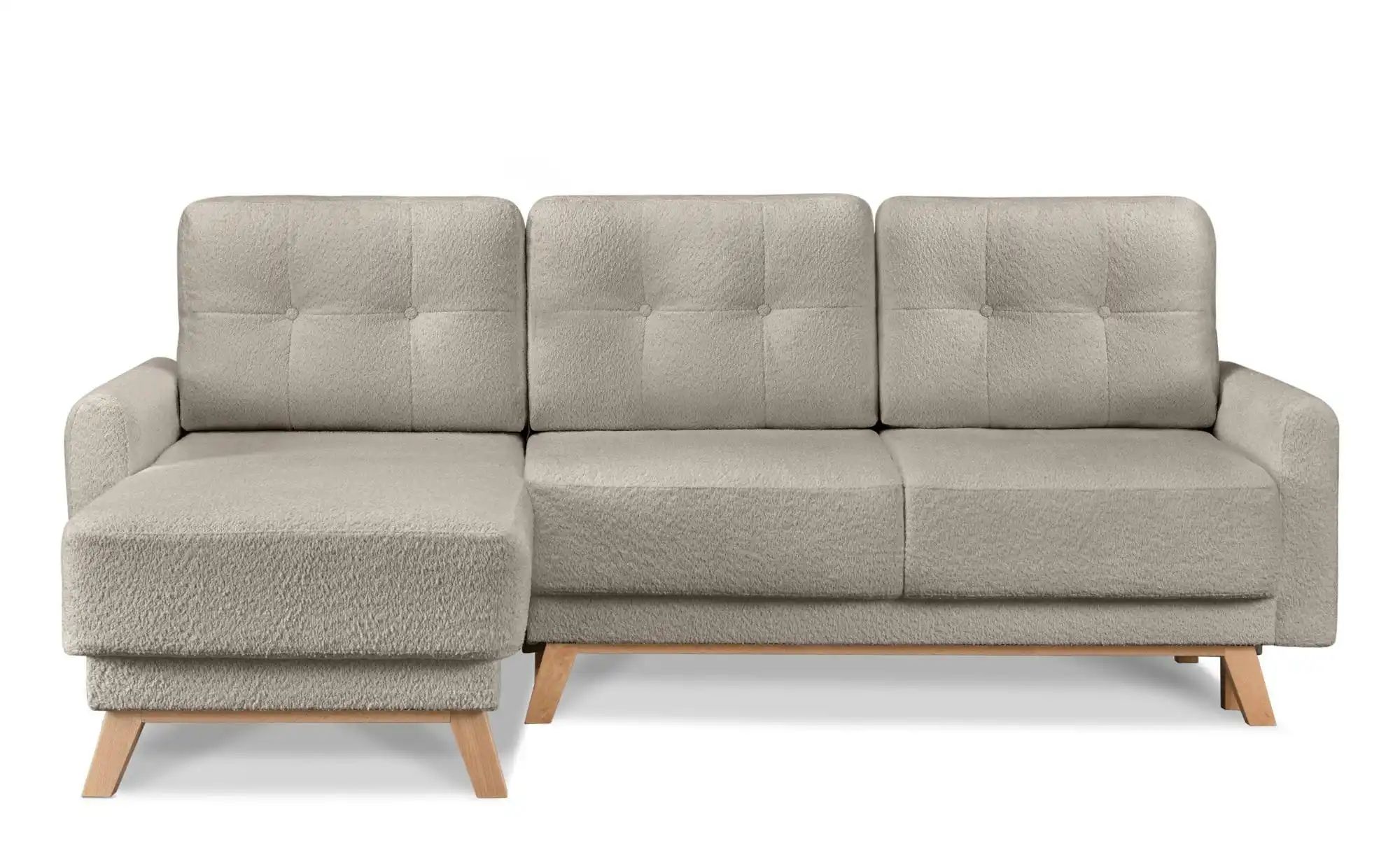KONSIMO Ecksofa   ¦ beige ¦ Maße (cm): B: 228 H: 79 Polstermöbel > Sofas > günstig online kaufen