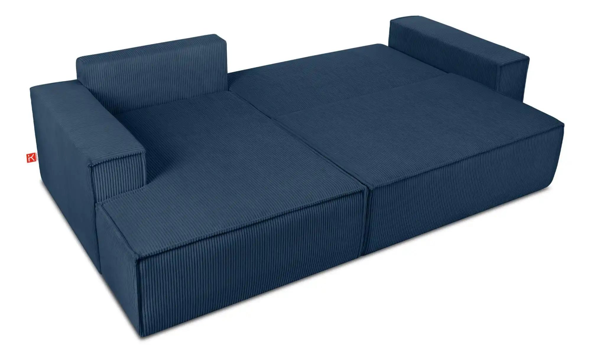 KONSIMO Ecksofa   ¦ blau ¦ Maße (cm): B: 262 H: 88 Polstermöbel > Sofas > E günstig online kaufen