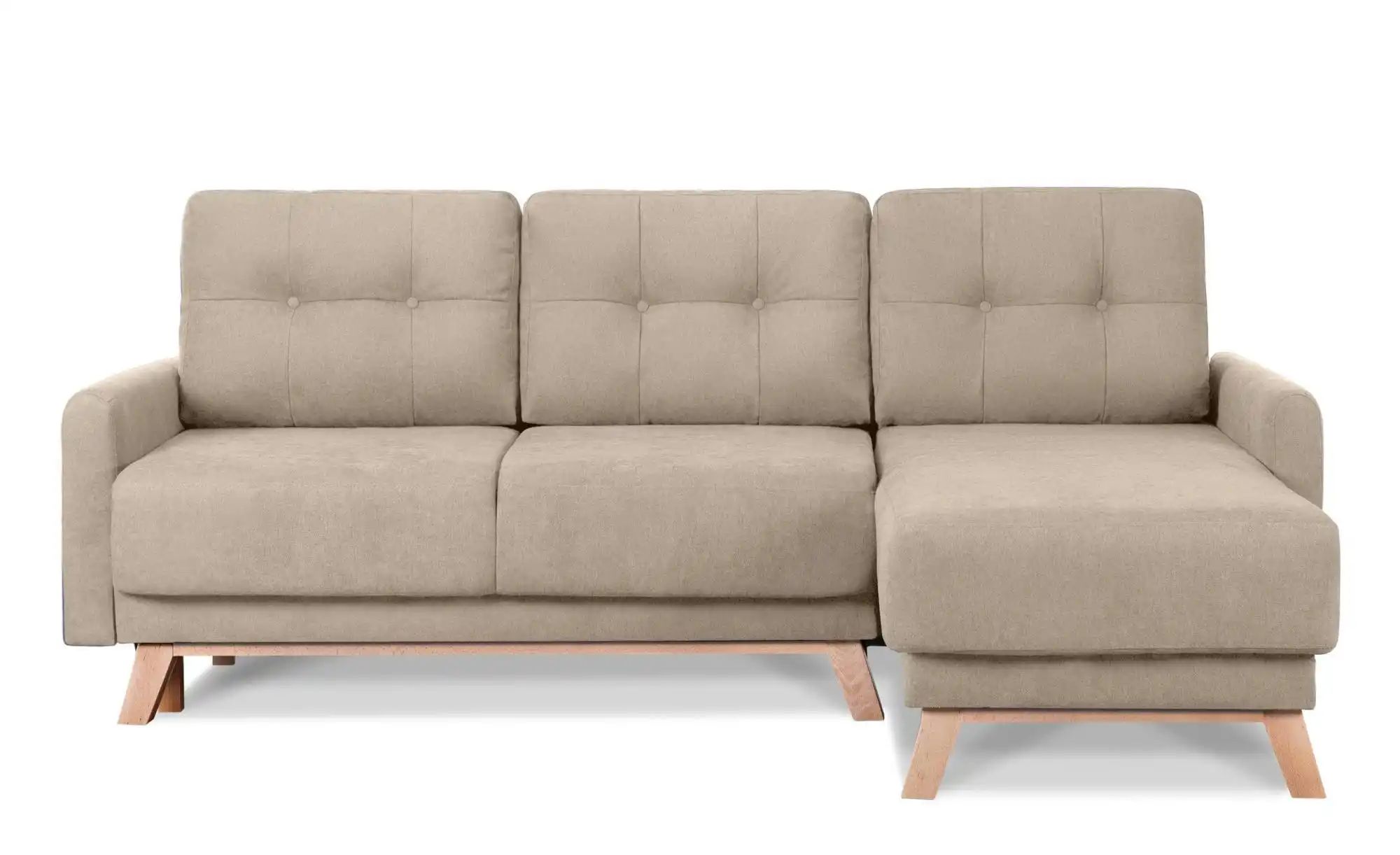 KONSIMO Ecksofa   ¦ beige ¦ Maße (cm): B: 228 H: 79 Polstermöbel > Sofas > günstig online kaufen
