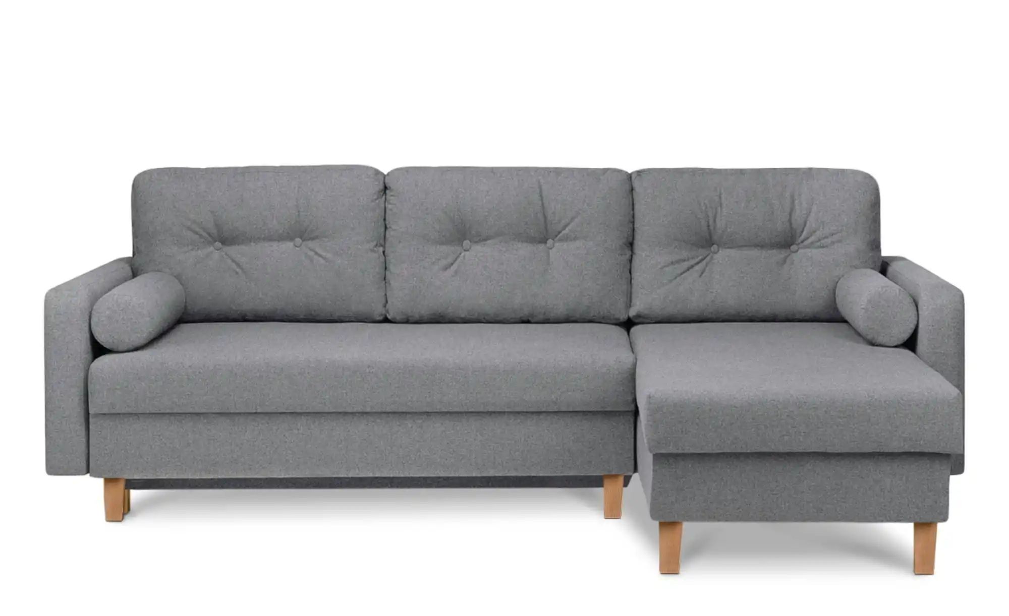 KONSIMO Ecksofa ¦ grau ¦ Maße (cm): B: 240 H: 75 Polstermöbel > Sofas > E günstig online kaufen