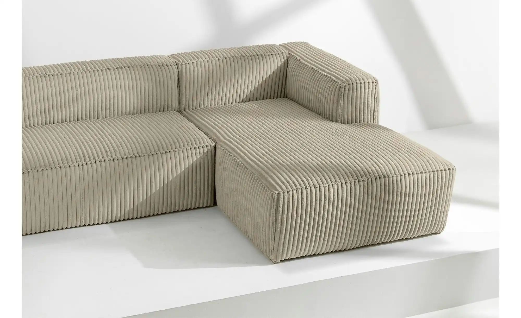 KONSIMO Ecksofa   ¦ beige ¦ Maße (cm): B: 305 H: 73 Polstermöbel > Sofas > günstig online kaufen