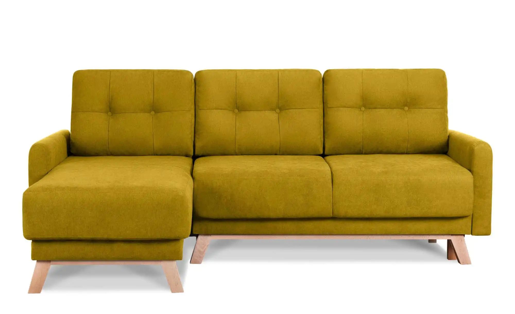 KONSIMO Ecksofa   ¦ gelb ¦ Maße (cm): B: 228 H: 79 Polstermöbel > Sofas > E günstig online kaufen