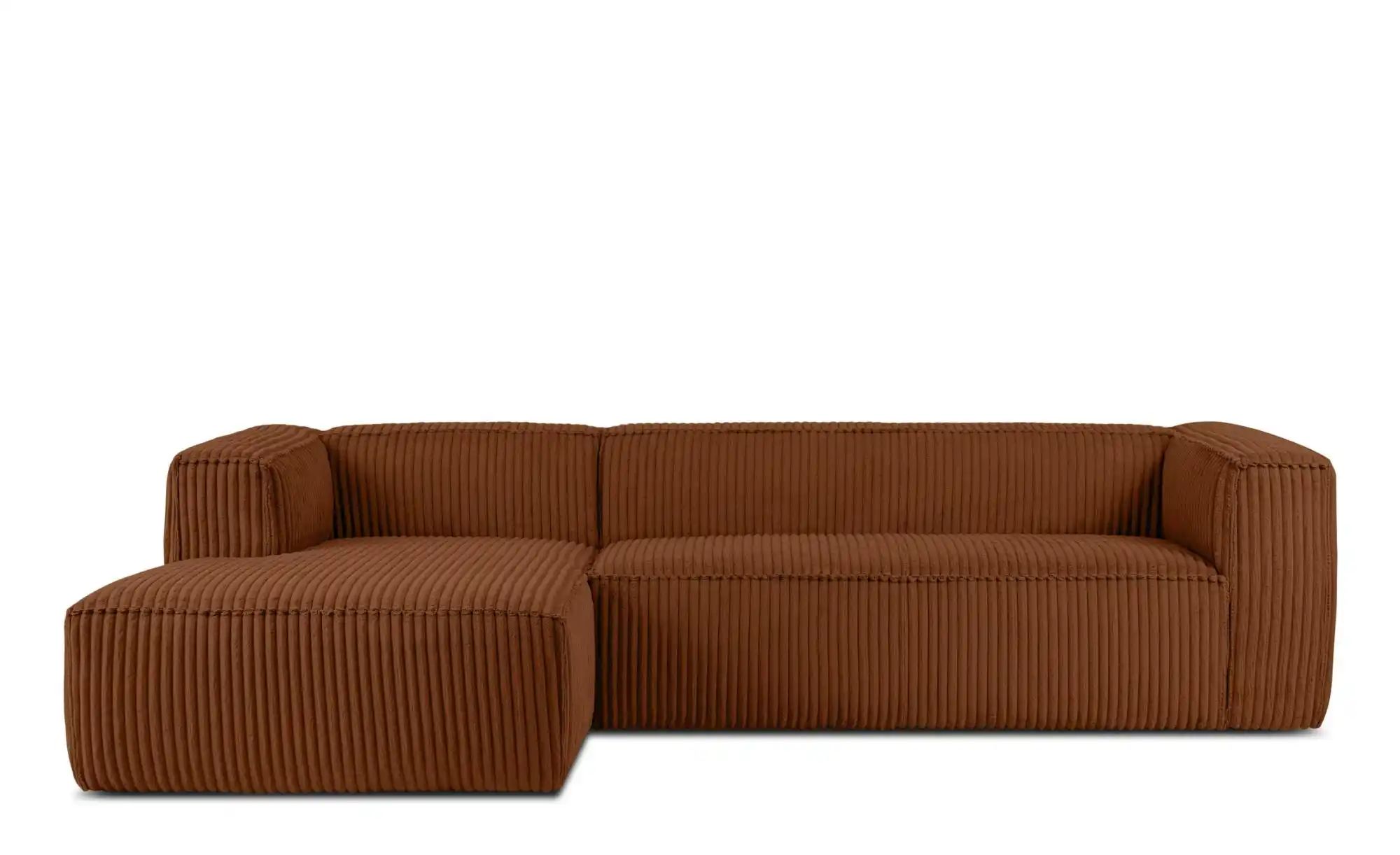 KONSIMO Ecksofa   ¦ orange ¦ Maße (cm): B: 305 H: 73 Polstermöbel > Sofas > günstig online kaufen