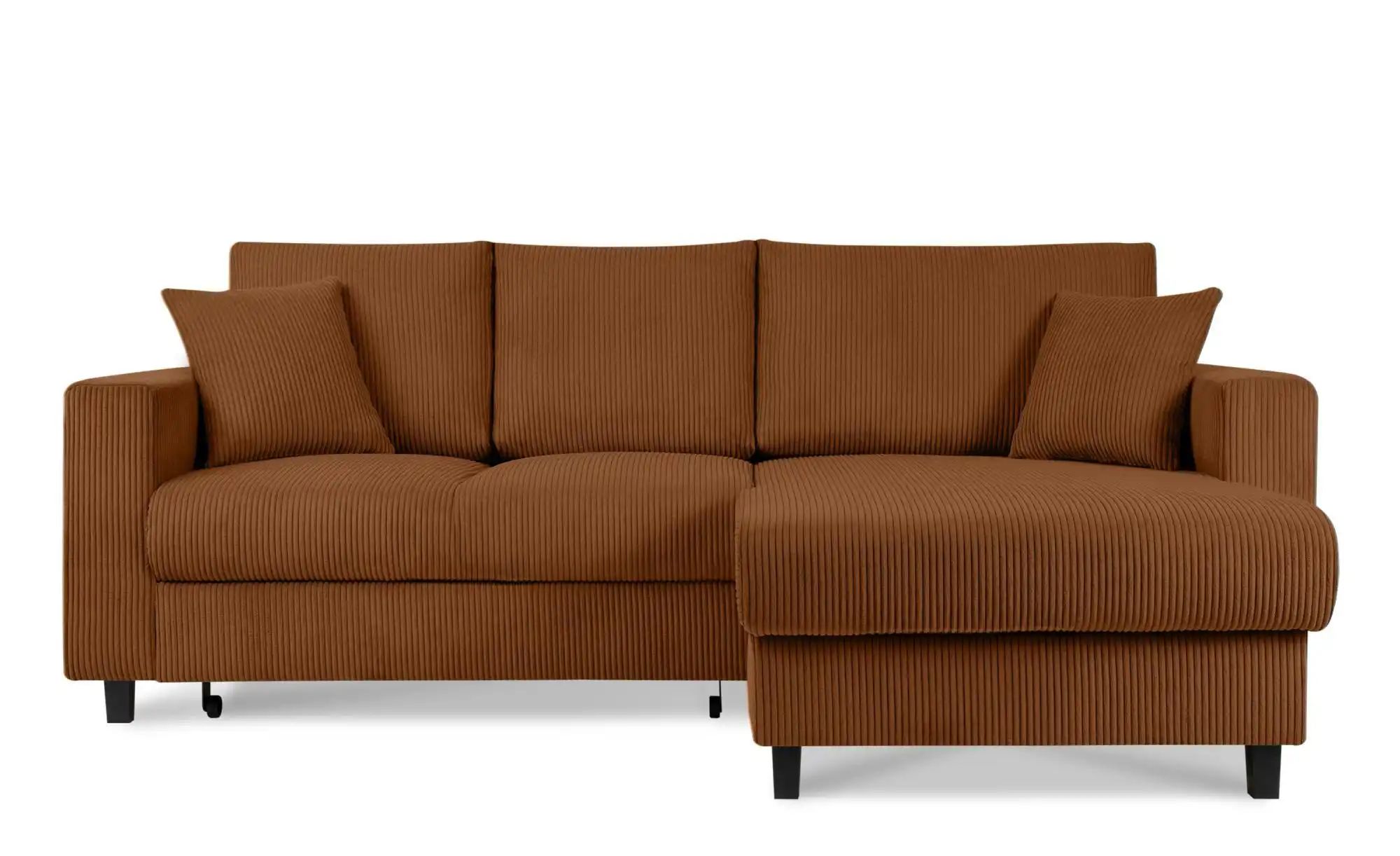 KONSIMO Ecksofa   ¦ orange ¦ Maße (cm): B: 234 H: 92 Polstermöbel > Sofas > günstig online kaufen