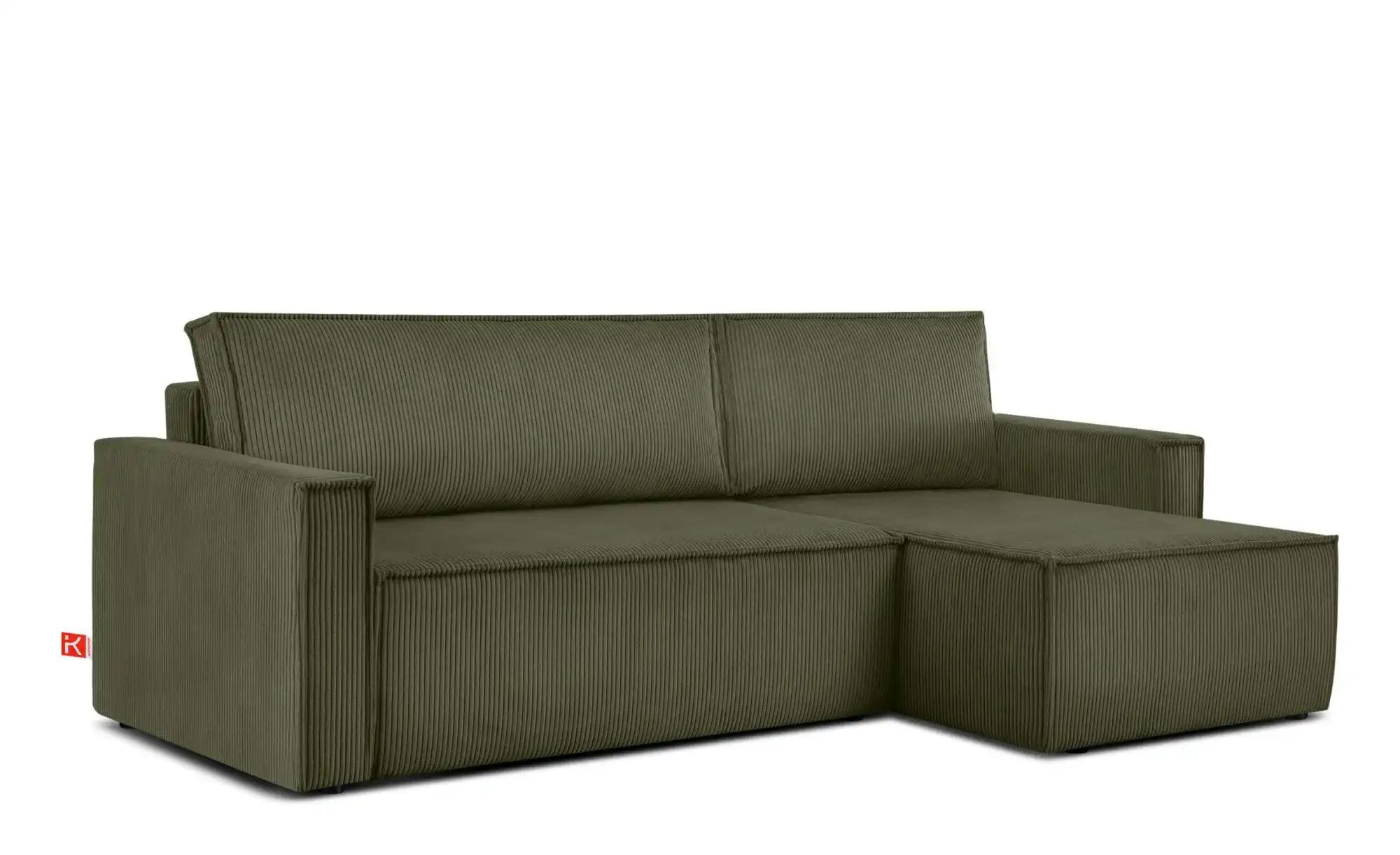 Thumbnail - KONSIMO Ecksofa Napi ¦ grün ¦ Maße (cm): B: 246 H: 89 Polstermöbel > Sofas > Ecksofas - Höffner