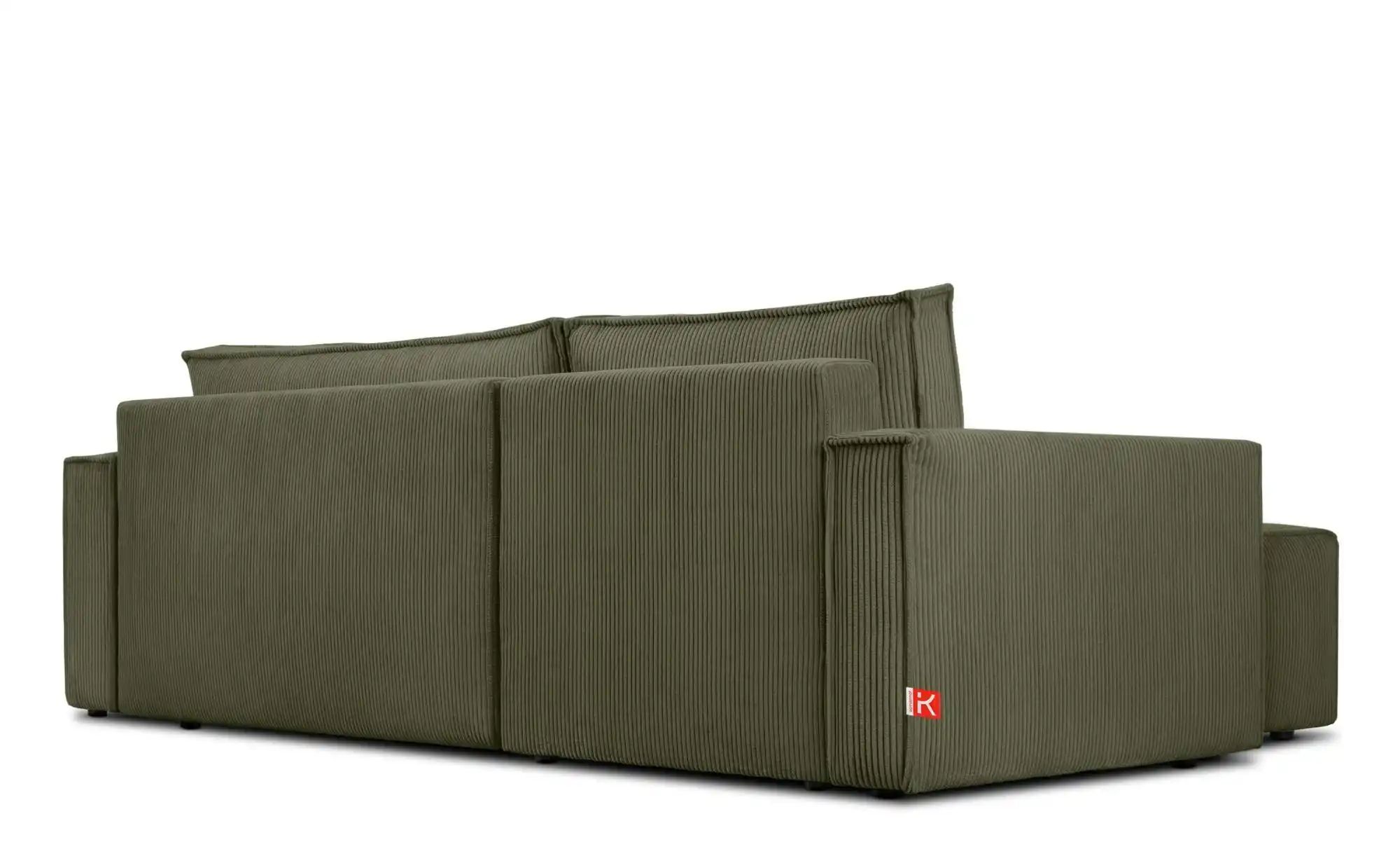 Thumbnail - KONSIMO Ecksofa Napi ¦ grün ¦ Maße (cm): B: 246 H: 89 Polstermöbel > Sofas > Ecksofas - Höffner
