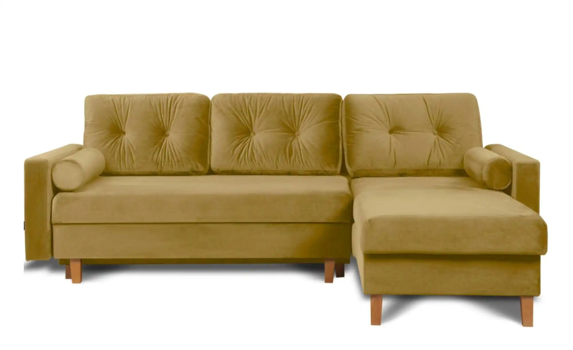 KONSIMO Ecksofa   ¦ gelb ¦ Maße (cm): B: 240 H: 75 Polstermöbel > Sofas > E günstig online kaufen