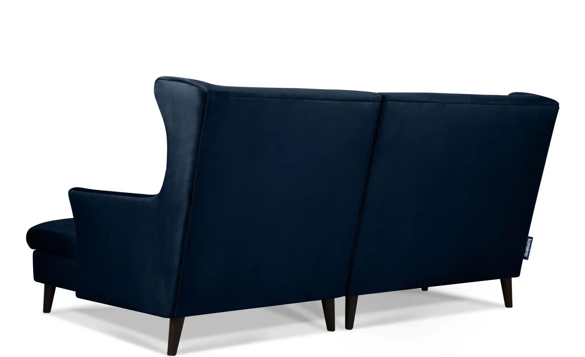 KONSIMO Ecksofa   ¦ blau ¦ Maße (cm): B: 225 H: 105 Polstermöbel > Sofas > günstig online kaufen