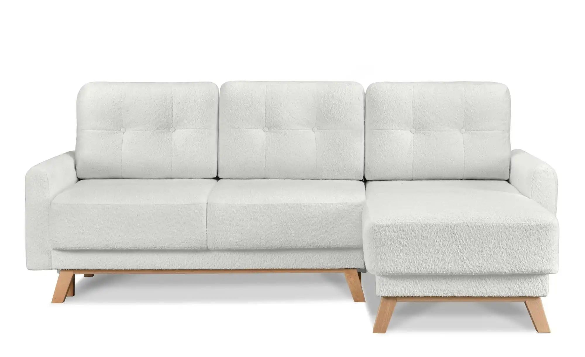 KONSIMO Ecksofa   ¦ creme ¦ Maße (cm): B: 228 H: 79 Polstermöbel > Sofas > günstig online kaufen