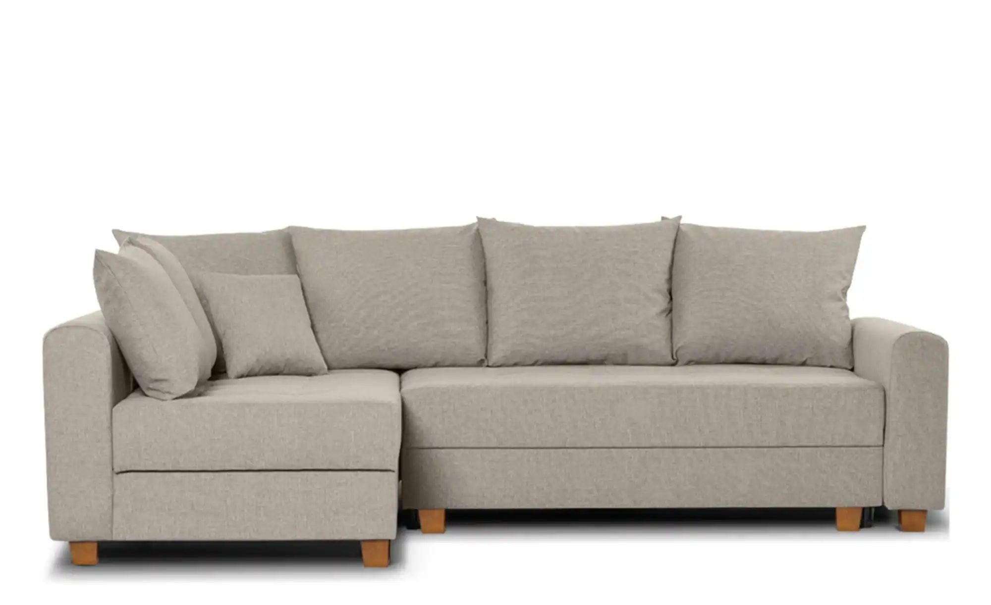 KONSIMO Ecksofa ¦ beige ¦ Maße (cm): B: 255 H: 88 Polstermöbel > Sofas > günstig online kaufen