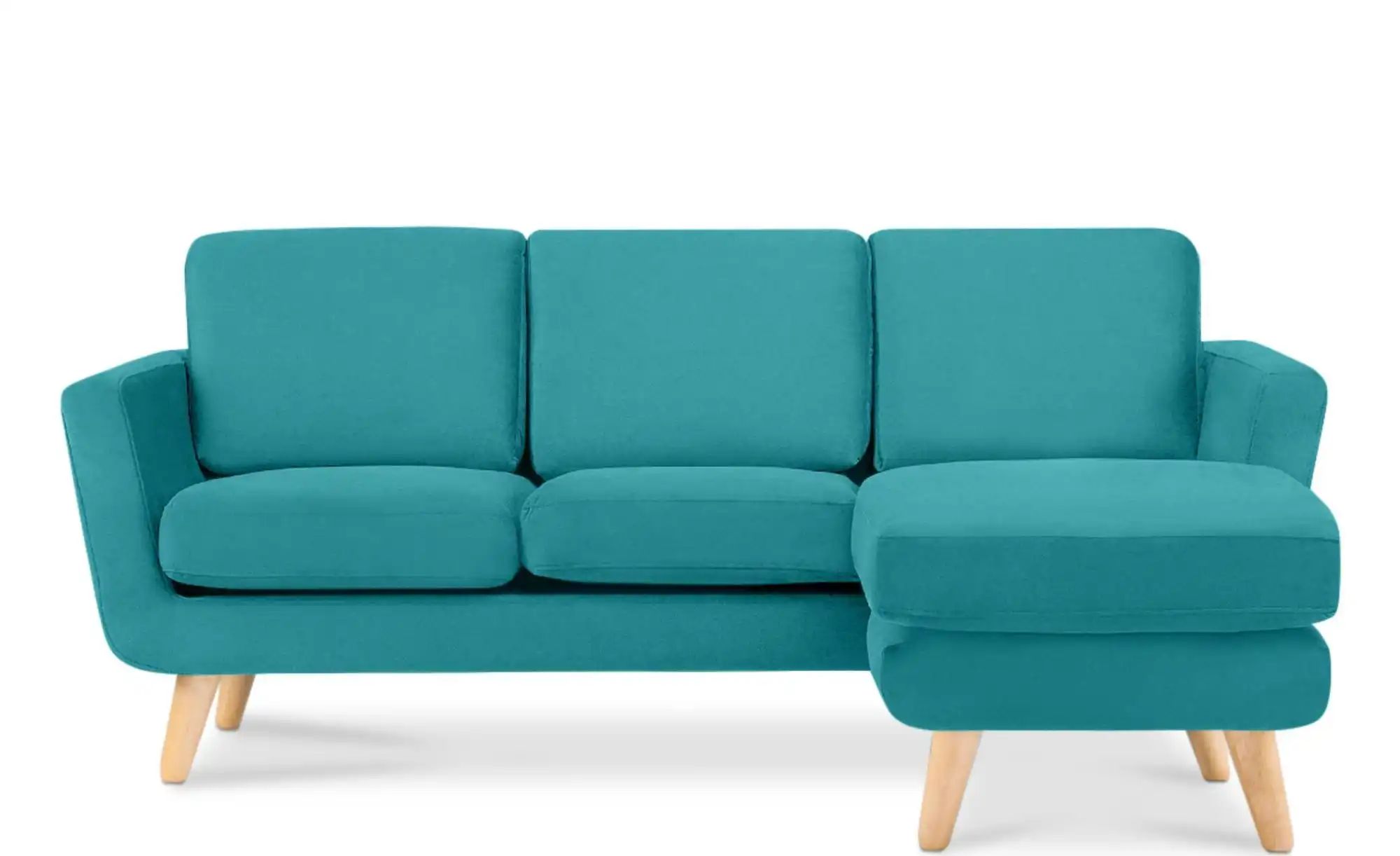 KONSIMO Ecksofa   ¦ türkis/petrol ¦ Maße (cm): B: 190 H: 78 Polstermöbel > günstig online kaufen