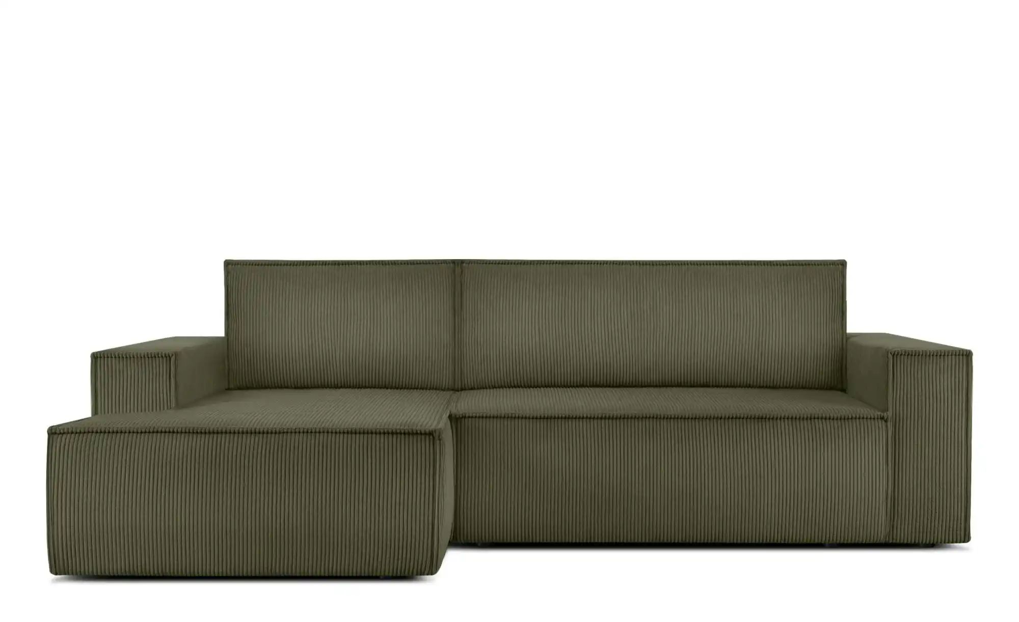 KONSIMO Ecksofa   ¦ grün ¦ Maße (cm): B: 262 H: 88 Polstermöbel > Sofas > E günstig online kaufen