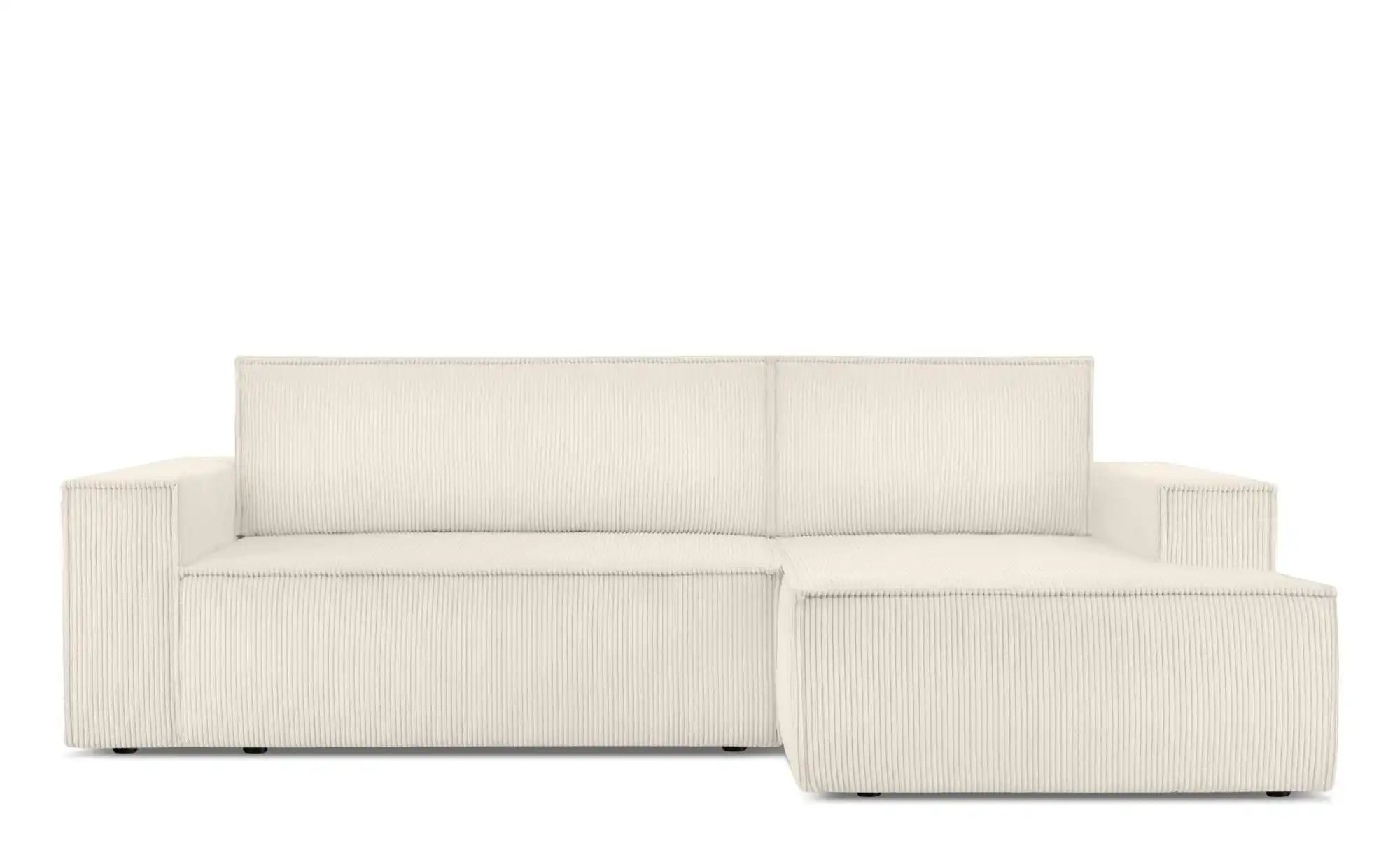 KONSIMO Ecksofa   ¦ creme ¦ Maße (cm): B: 262 H: 88 Polstermöbel > Sofas > günstig online kaufen