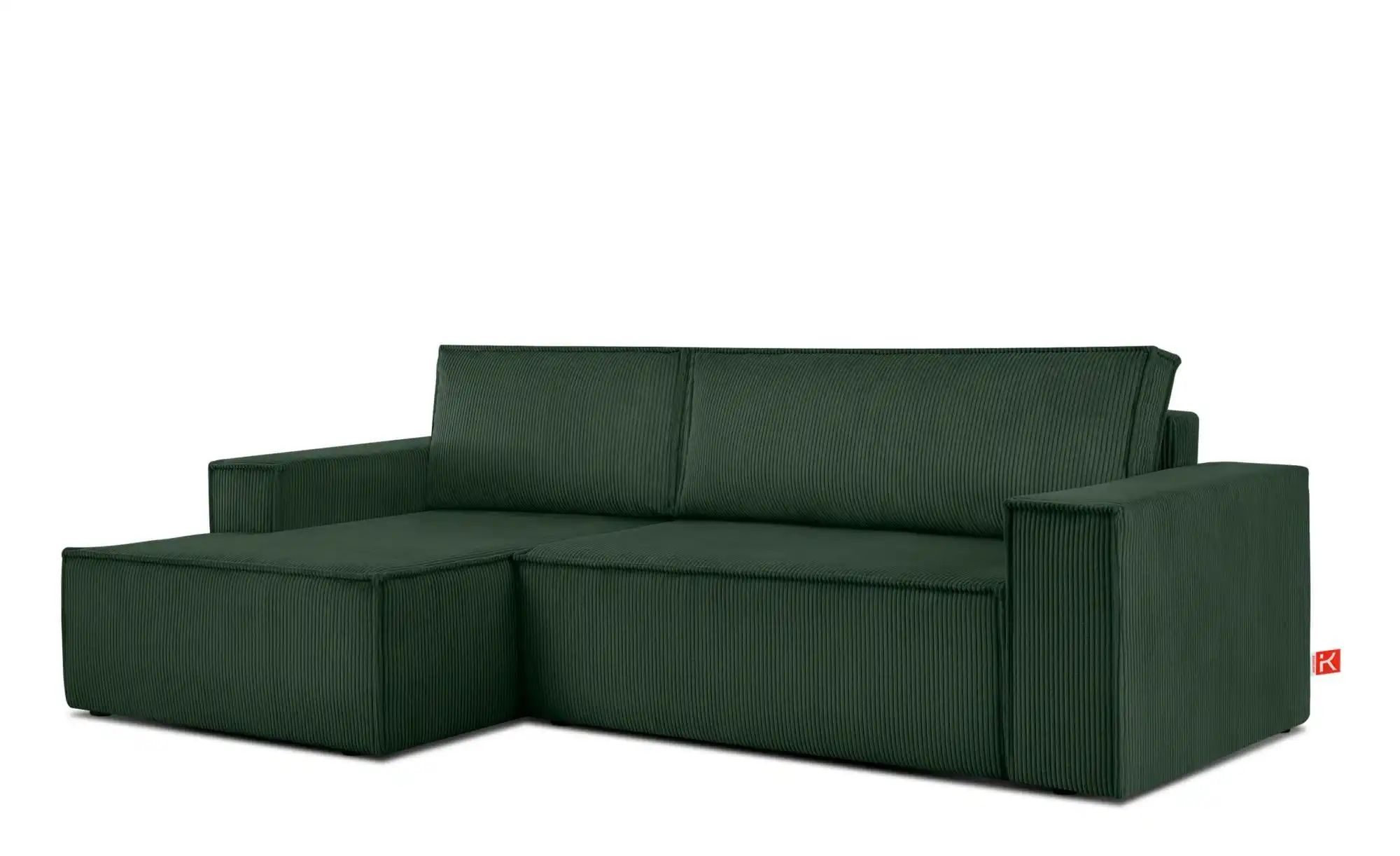 KONSIMO Ecksofa   ¦ grün ¦ Maße (cm): B: 262 H: 88 Polstermöbel > Sofas > E günstig online kaufen