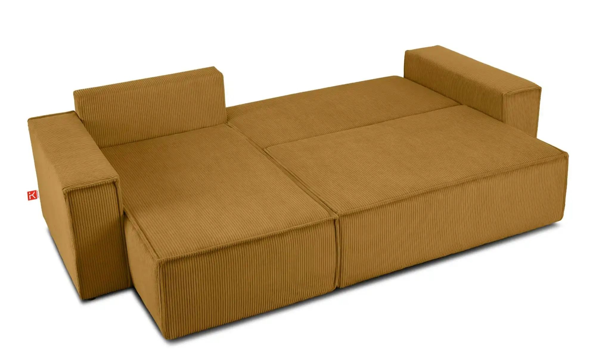 Thumbnail - KONSIMO Ecksofa Napi ¦ gelb ¦ Maße (cm): B: 262 H: 89 Polstermöbel > Sofas > Ecksofas - Höffner