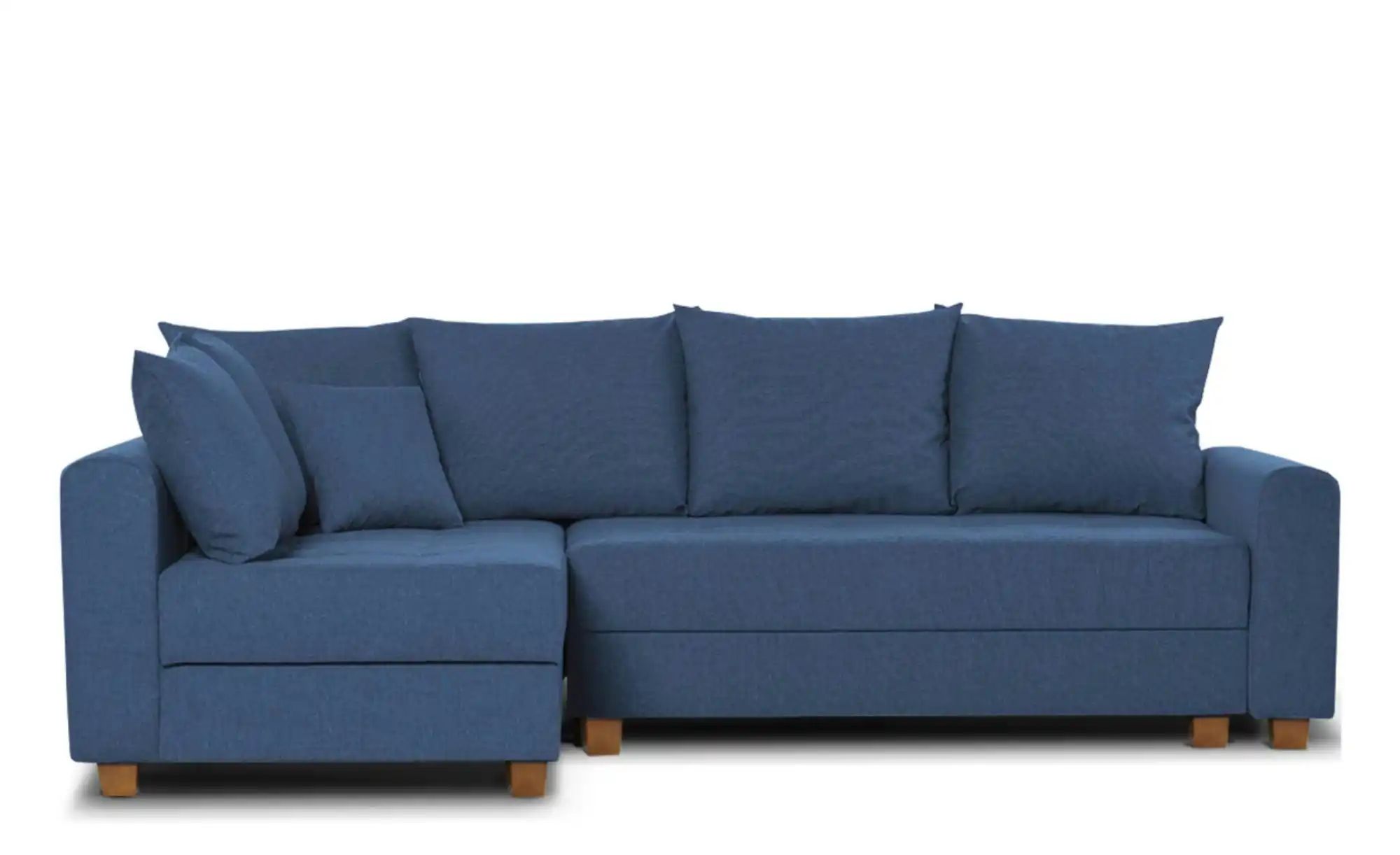 KONSIMO Ecksofa   ¦ blau ¦ Maße (cm): B: 255 H: 88 Polstermöbel > Sofas > E günstig online kaufen