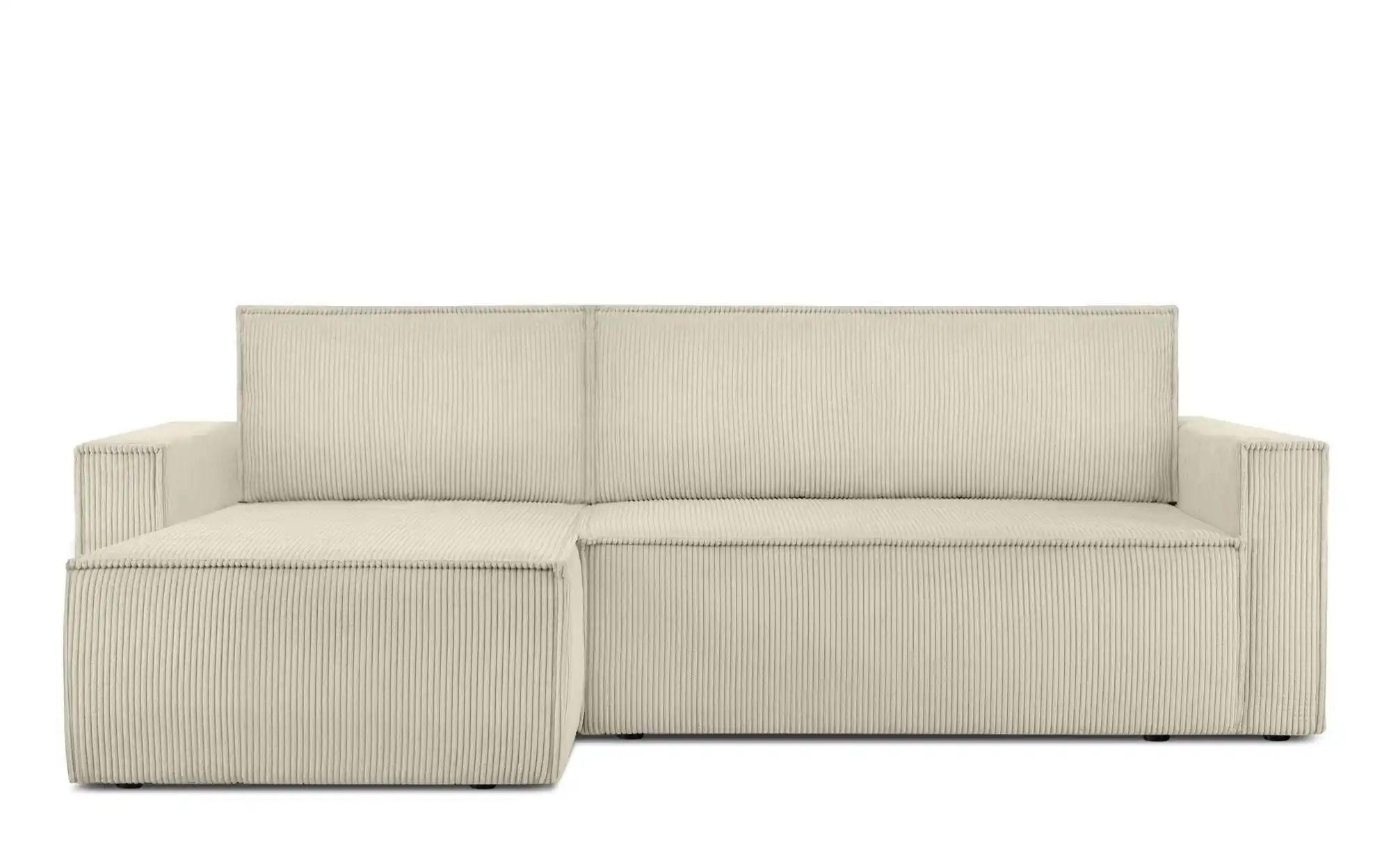 KONSIMO Ecksofa   ¦ creme ¦ Maße (cm): B: 246 H: 89 Polstermöbel > Sofas > günstig online kaufen