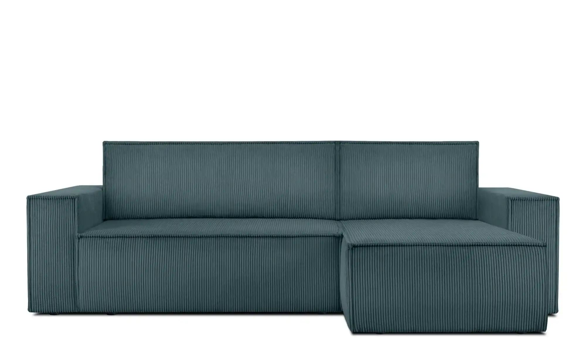KONSIMO Ecksofa ¦ blau ¦ Maße (cm): B: 262 H: 89 Polstermöbel > Sofas > E günstig online kaufen