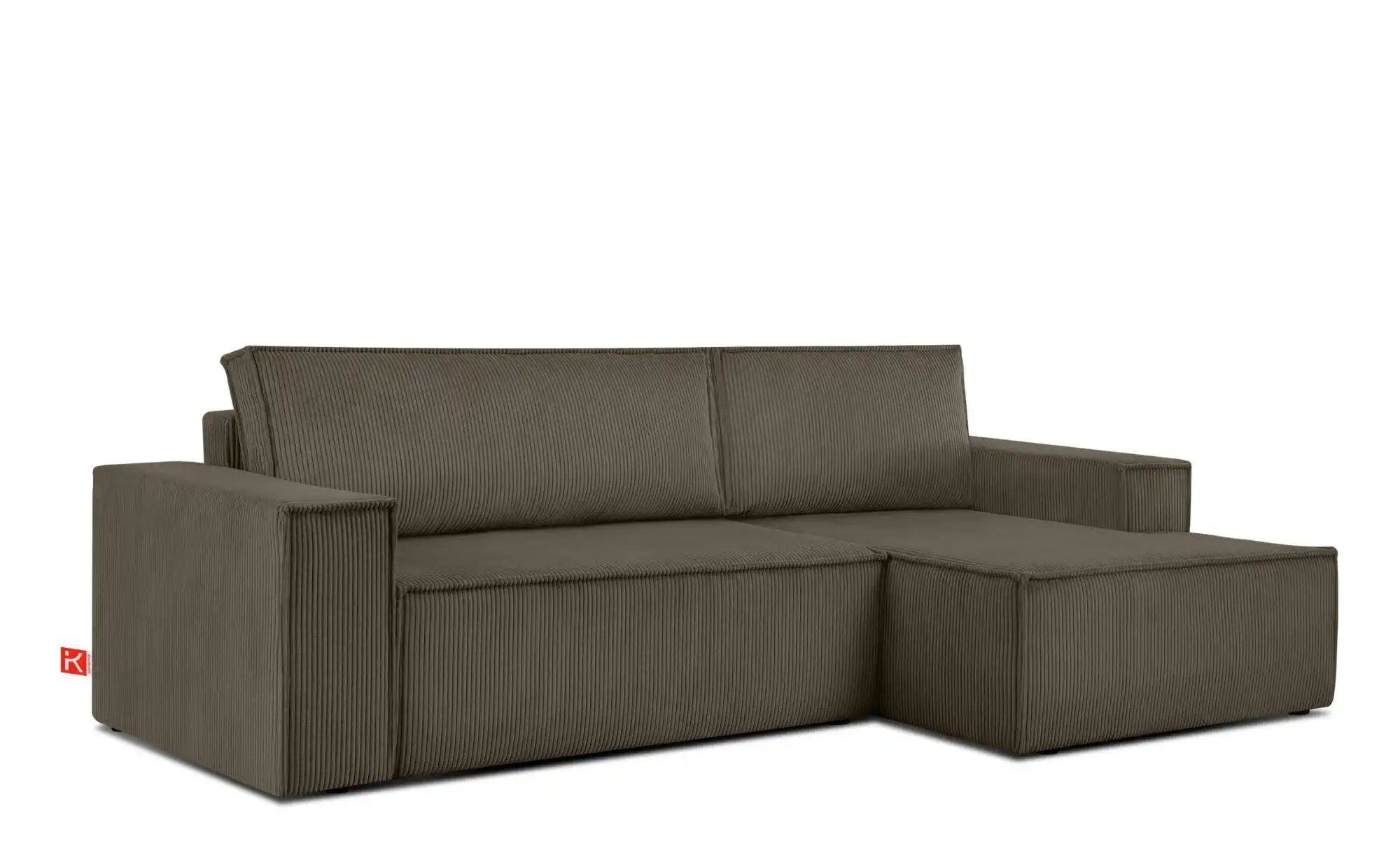 KONSIMO Ecksofa   ¦ braun ¦ Maße (cm): B: 262 H: 88 Polstermöbel > Sofas > günstig online kaufen
