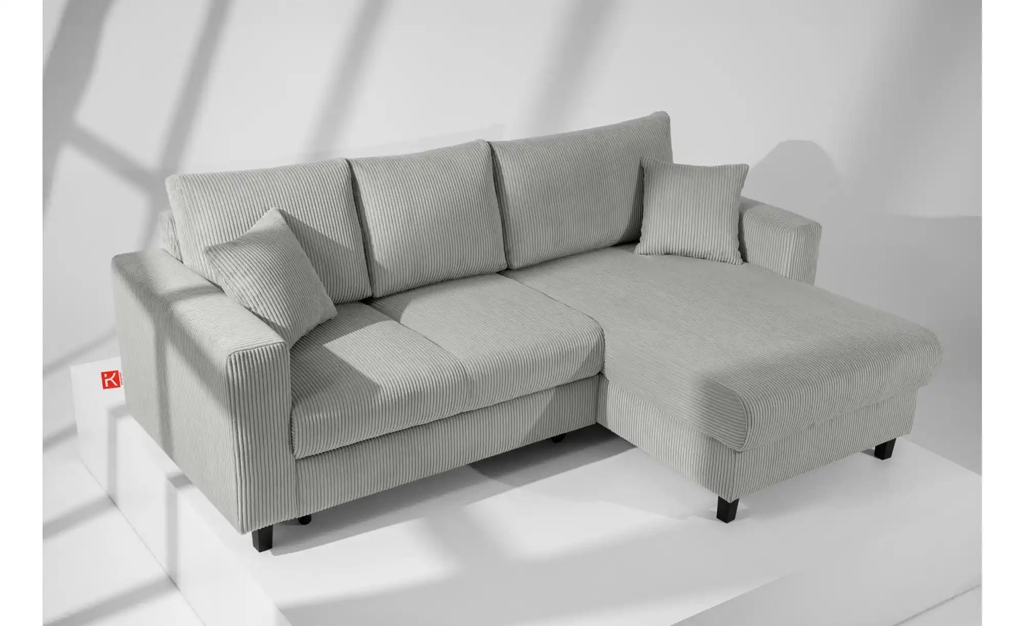 KONSIMO Ecksofa   ¦ grau ¦ Maße (cm): B: 234 H: 92 Polstermöbel > Sofas > E günstig online kaufen