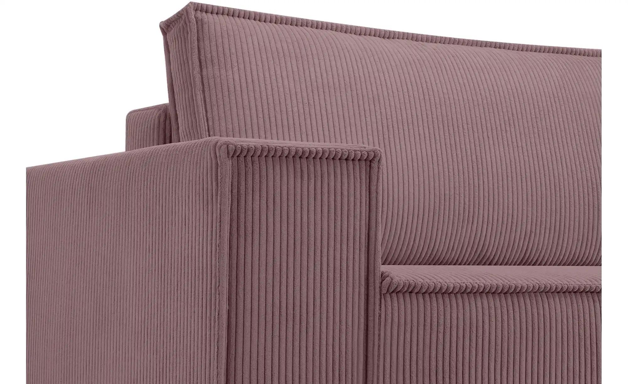 Thumbnail - KONSIMO Ecksofa  Napi ¦ rosa/pink ¦ Maße (cm): B: 262 H: 89 Polstermöbel > Sofas > Ecksofas - Höffner