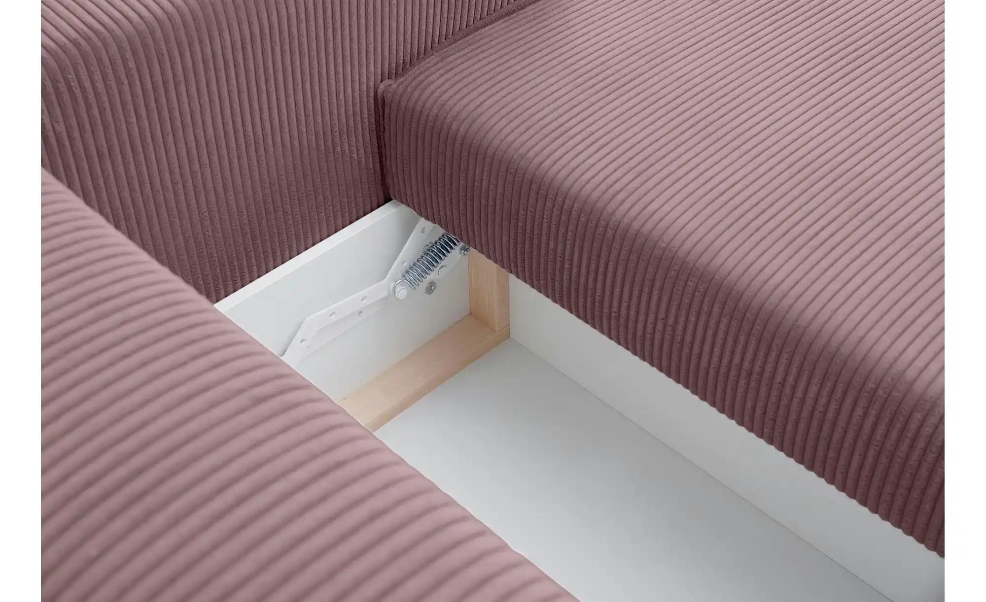 Thumbnail - KONSIMO Ecksofa  Napi ¦ rosa/pink ¦ Maße (cm): B: 262 H: 89 Polstermöbel > Sofas > Ecksofas - Höffner