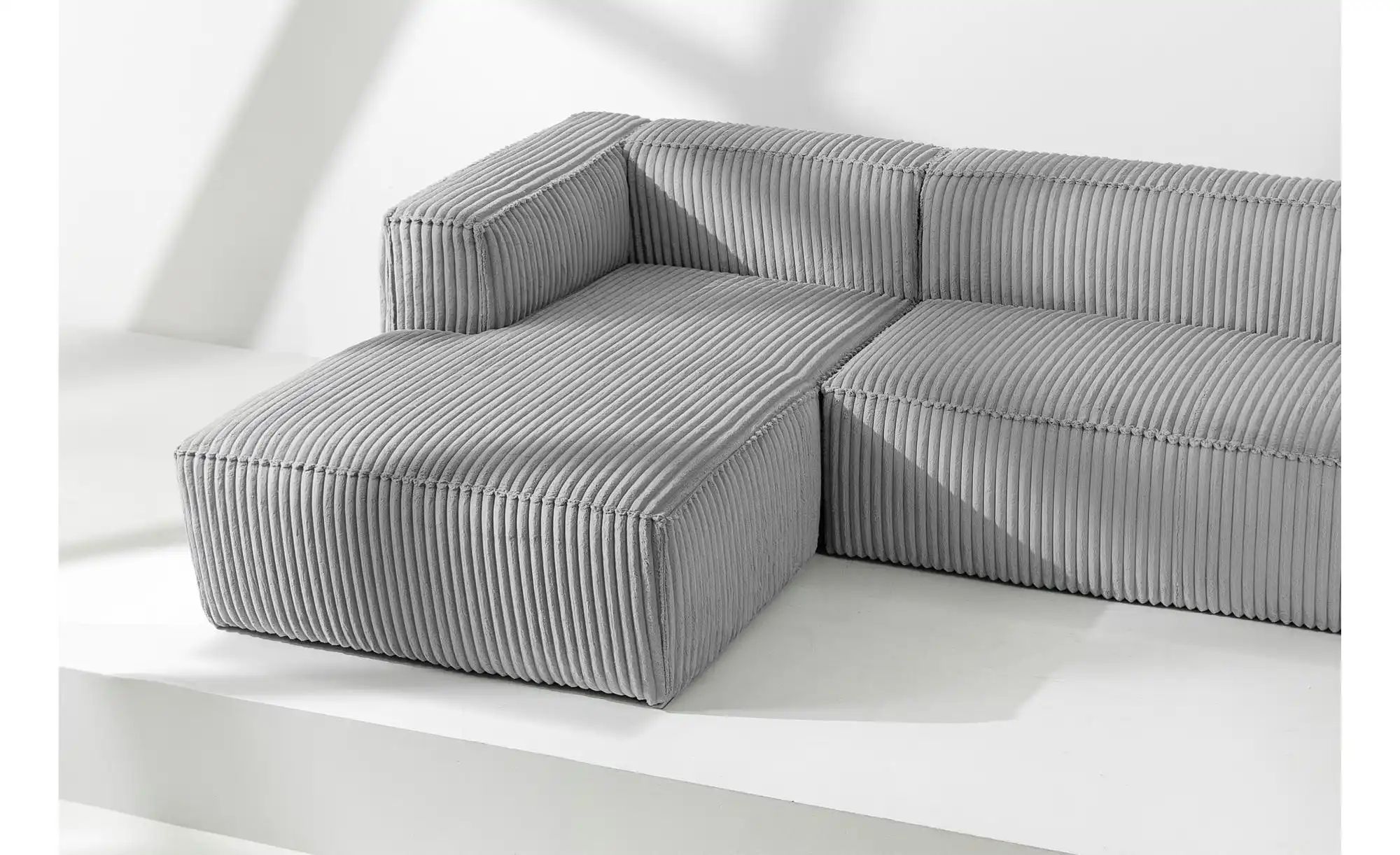 KONSIMO Ecksofa   ¦ grau ¦ Maße (cm): B: 305 H: 73 Polstermöbel > Sofas > E günstig online kaufen