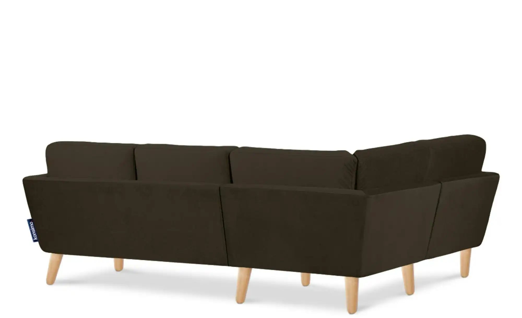 KONSIMO Ecksofa   ¦ braun ¦ Maße (cm): B: 220 H: 80 Polstermöbel > Sofas > günstig online kaufen