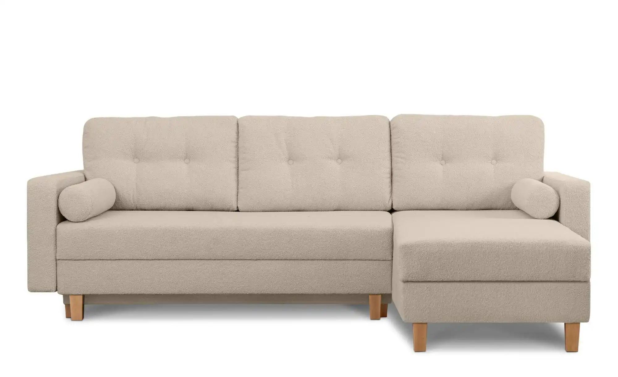 KONSIMO Ecksofa   ¦ creme ¦ Maße (cm): B: 240 H: 75 Polstermöbel > Sofas > günstig online kaufen