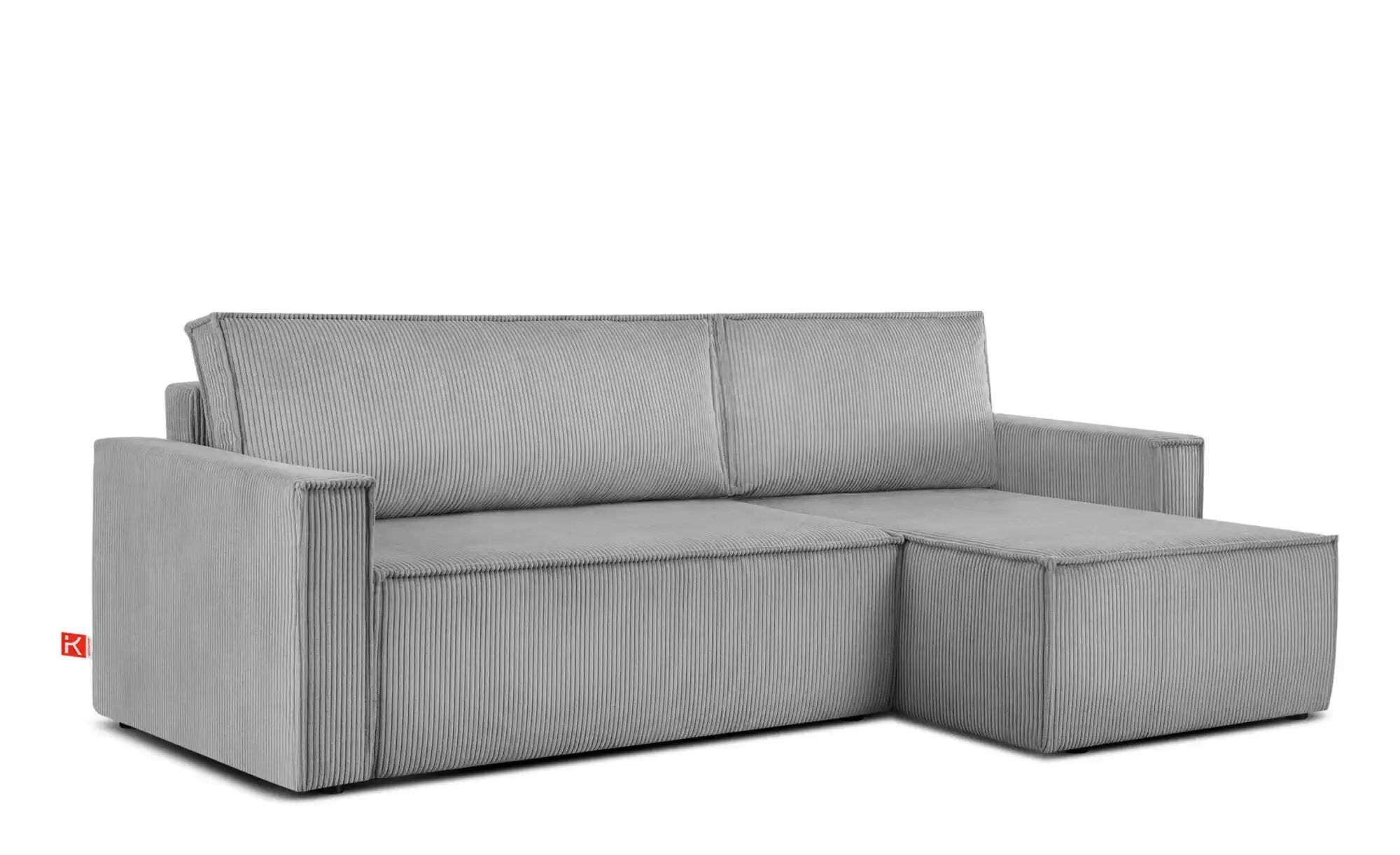 KONSIMO Ecksofa   ¦ grau ¦ Maße (cm): B: 246 H: 89 Polstermöbel > Sofas > E günstig online kaufen